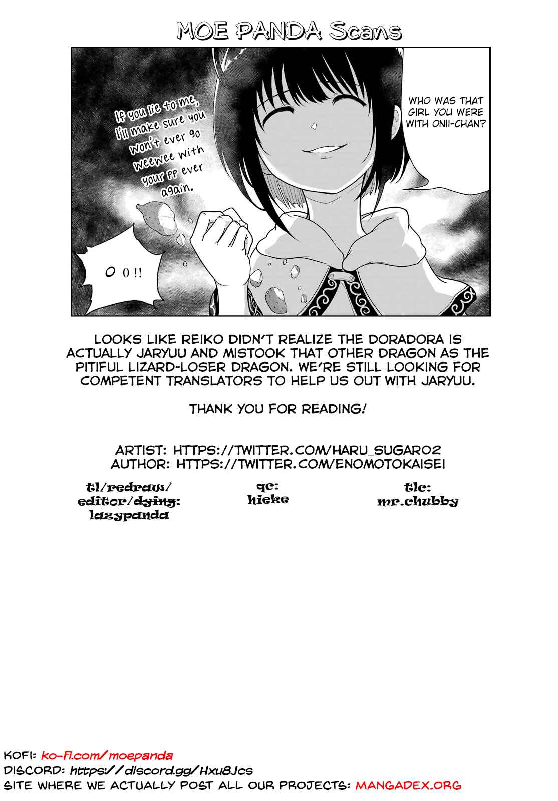 Page 34 Chapter 8 Yowai 5000-nen no Soushoku Dragon, Iware naki Jaryuu Nintei: Yada Kono Ikenie, Hito no Hanashi wo Kiite Kurenai
