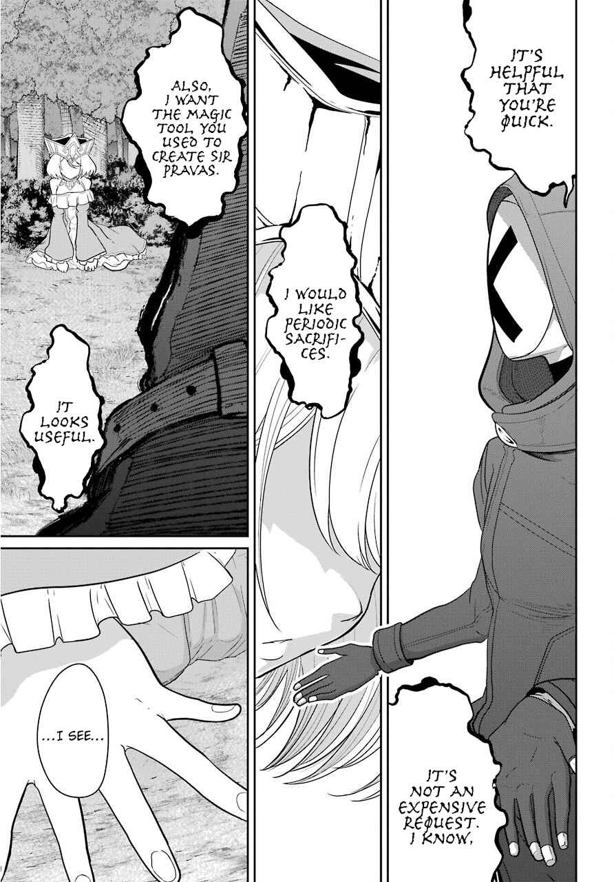 Page 14 Chapter 22 Yowai 5000-nen no Soushoku Dragon, Iware naki Jaryuu Nintei: Yada Kono Ikenie, Hito no Hanashi wo Kiite Kurenai