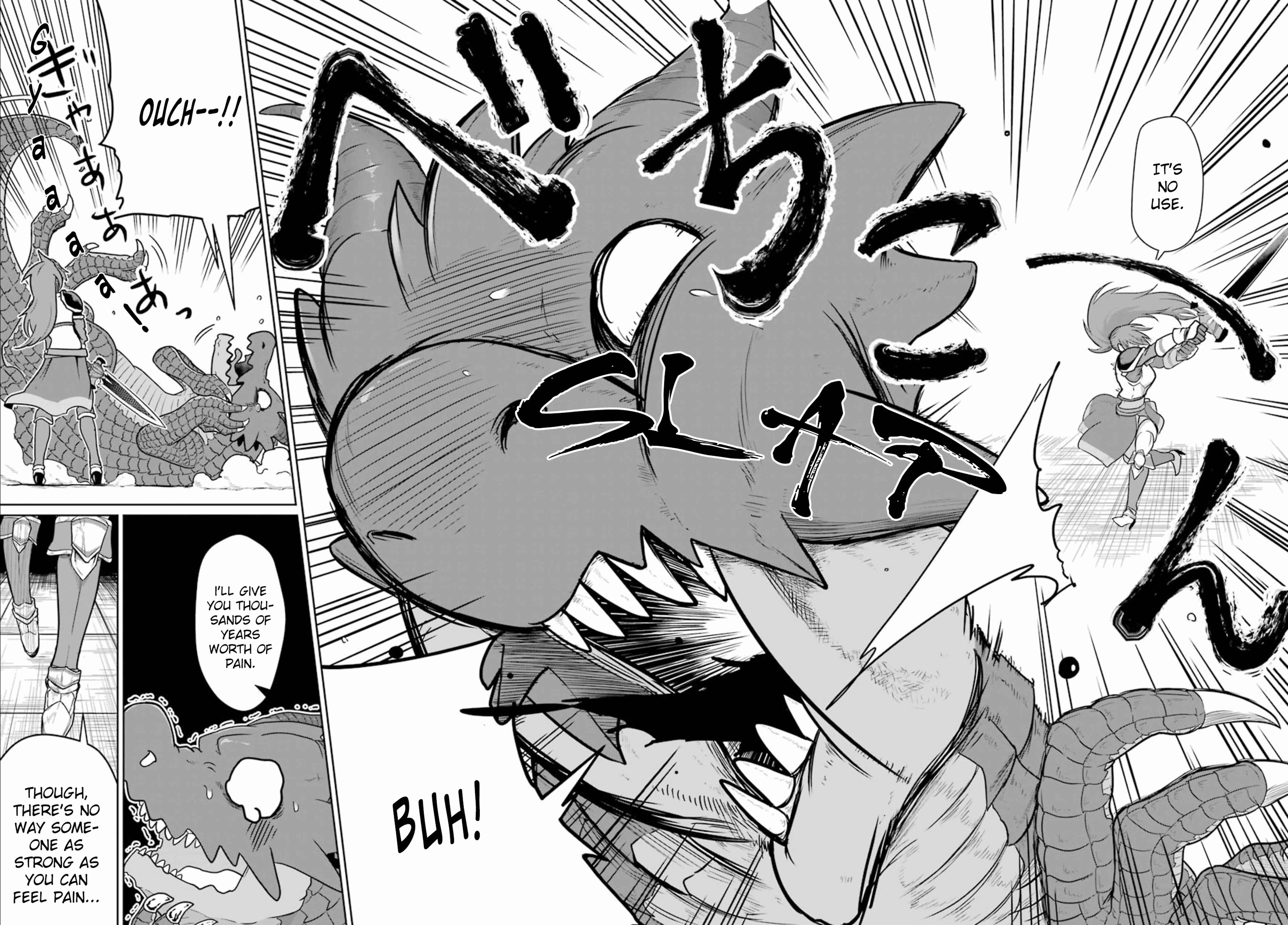 Page 20 Chapter 4 Yowai 5000-nen no Soushoku Dragon, Iware naki Jaryuu Nintei: Yada Kono Ikenie, Hito no Hanashi wo Kiite Kurenai