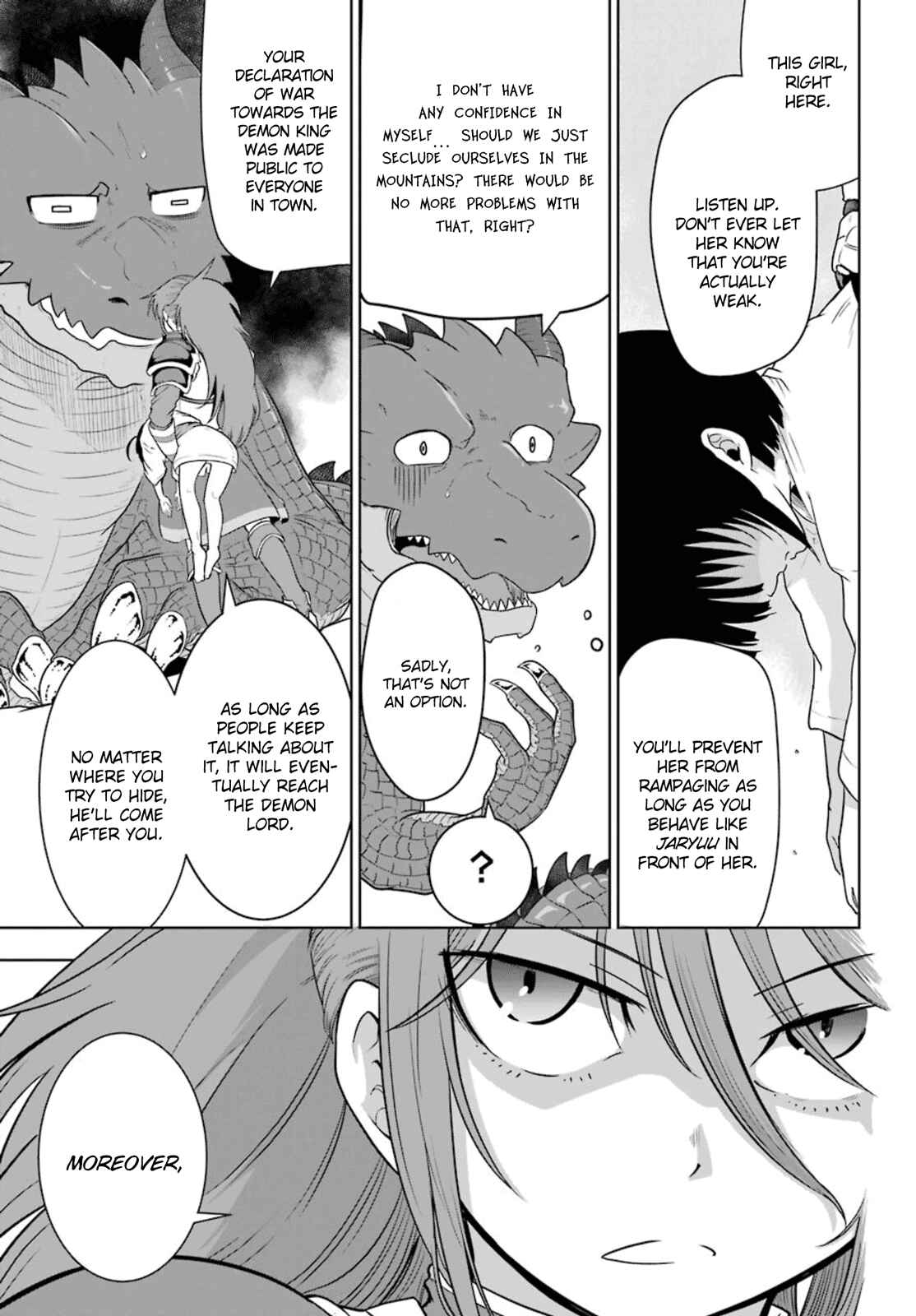 Page 29 Chapter 4 Yowai 5000-nen no Soushoku Dragon, Iware naki Jaryuu Nintei: Yada Kono Ikenie, Hito no Hanashi wo Kiite Kurenai