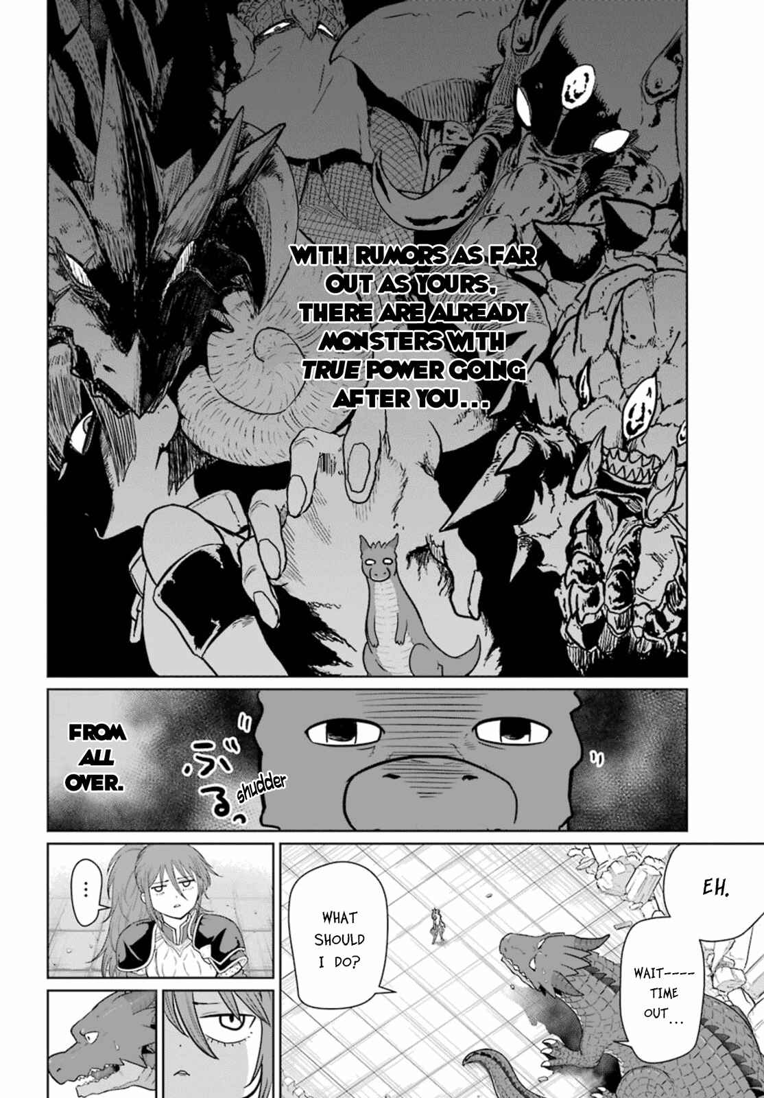 Page 30 Chapter 4 Yowai 5000-nen no Soushoku Dragon, Iware naki Jaryuu Nintei: Yada Kono Ikenie, Hito no Hanashi wo Kiite Kurenai