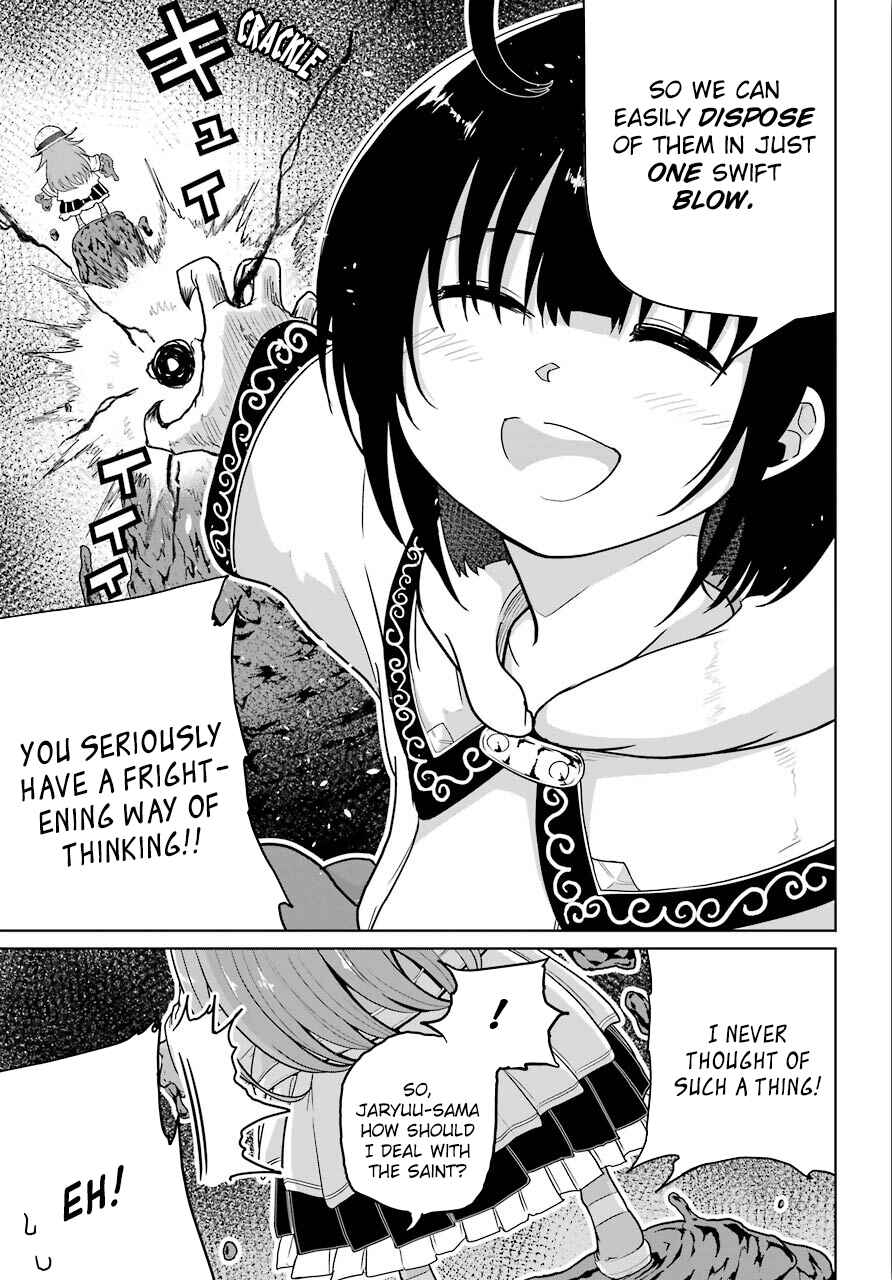 Page 21 Chapter 10 Yowai 5000-nen no Soushoku Dragon, Iware naki Jaryuu Nintei: Yada Kono Ikenie, Hito no Hanashi wo Kiite Kurenai