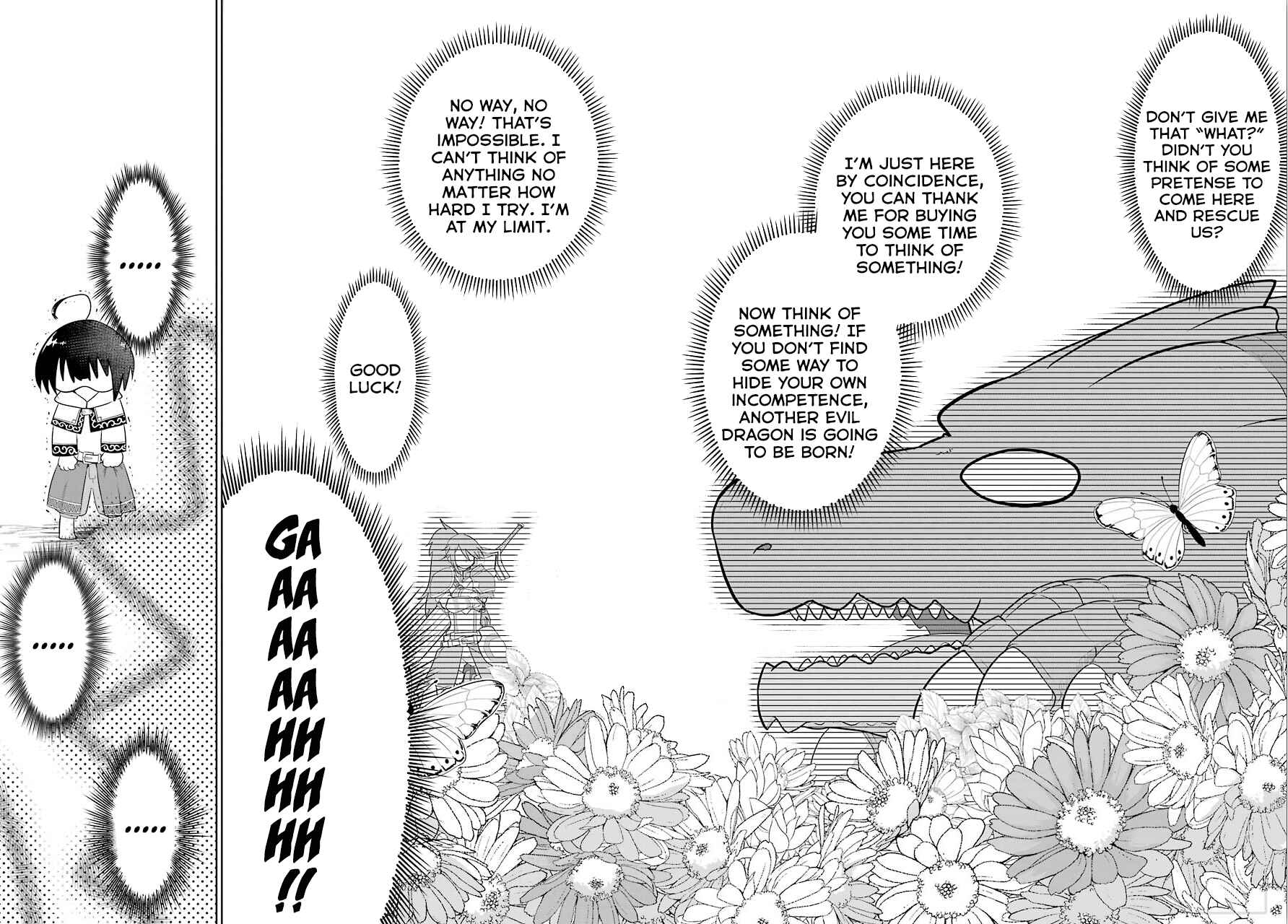 Page 32 Chapter 10 Yowai 5000-nen no Soushoku Dragon, Iware naki Jaryuu Nintei: Yada Kono Ikenie, Hito no Hanashi wo Kiite Kurenai
