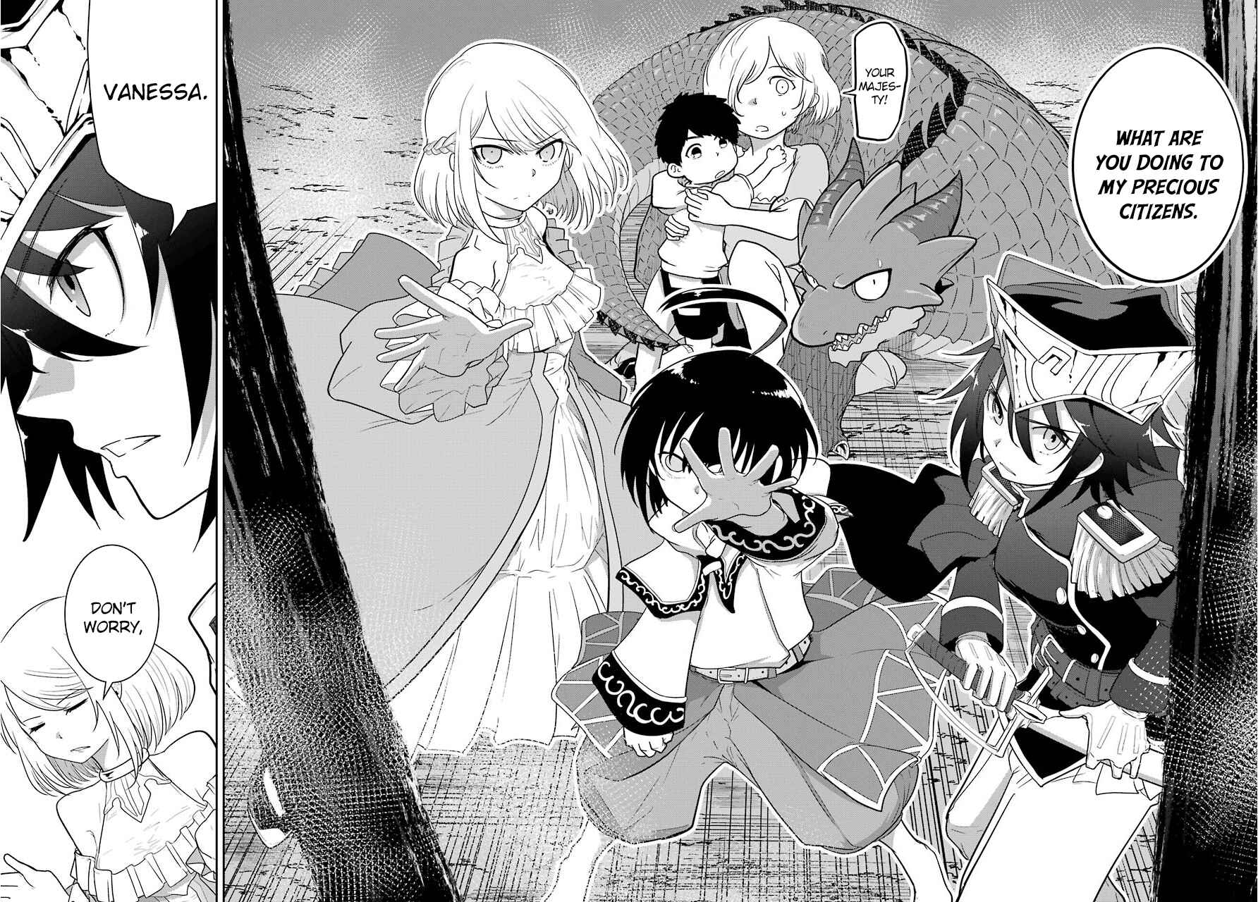 Page 4 Chapter 23 Yowai 5000-nen no Soushoku Dragon, Iware naki Jaryuu Nintei: Yada Kono Ikenie, Hito no Hanashi wo Kiite Kurenai