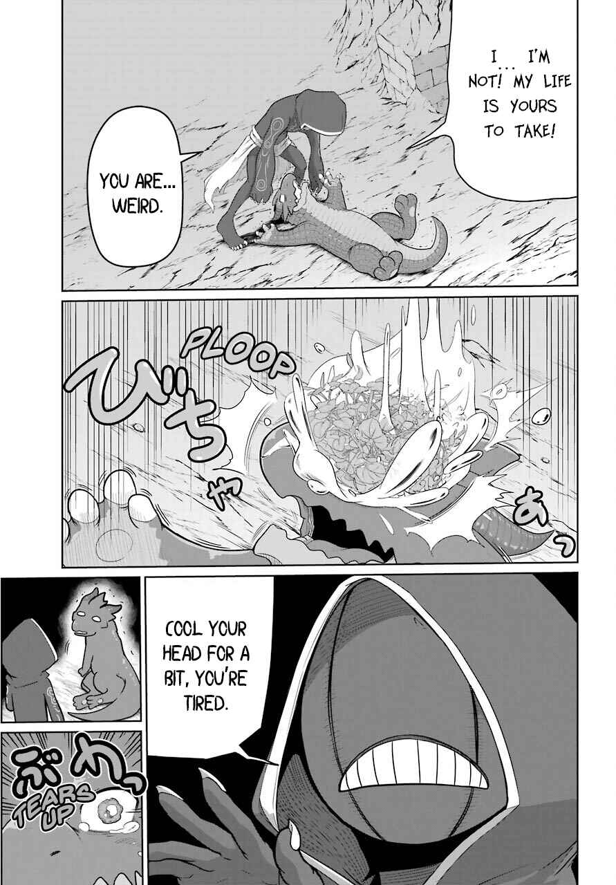 Page 14 Chapter 6 Yowai 5000-nen no Soushoku Dragon, Iware naki Jaryuu Nintei: Yada Kono Ikenie, Hito no Hanashi wo Kiite Kurenai