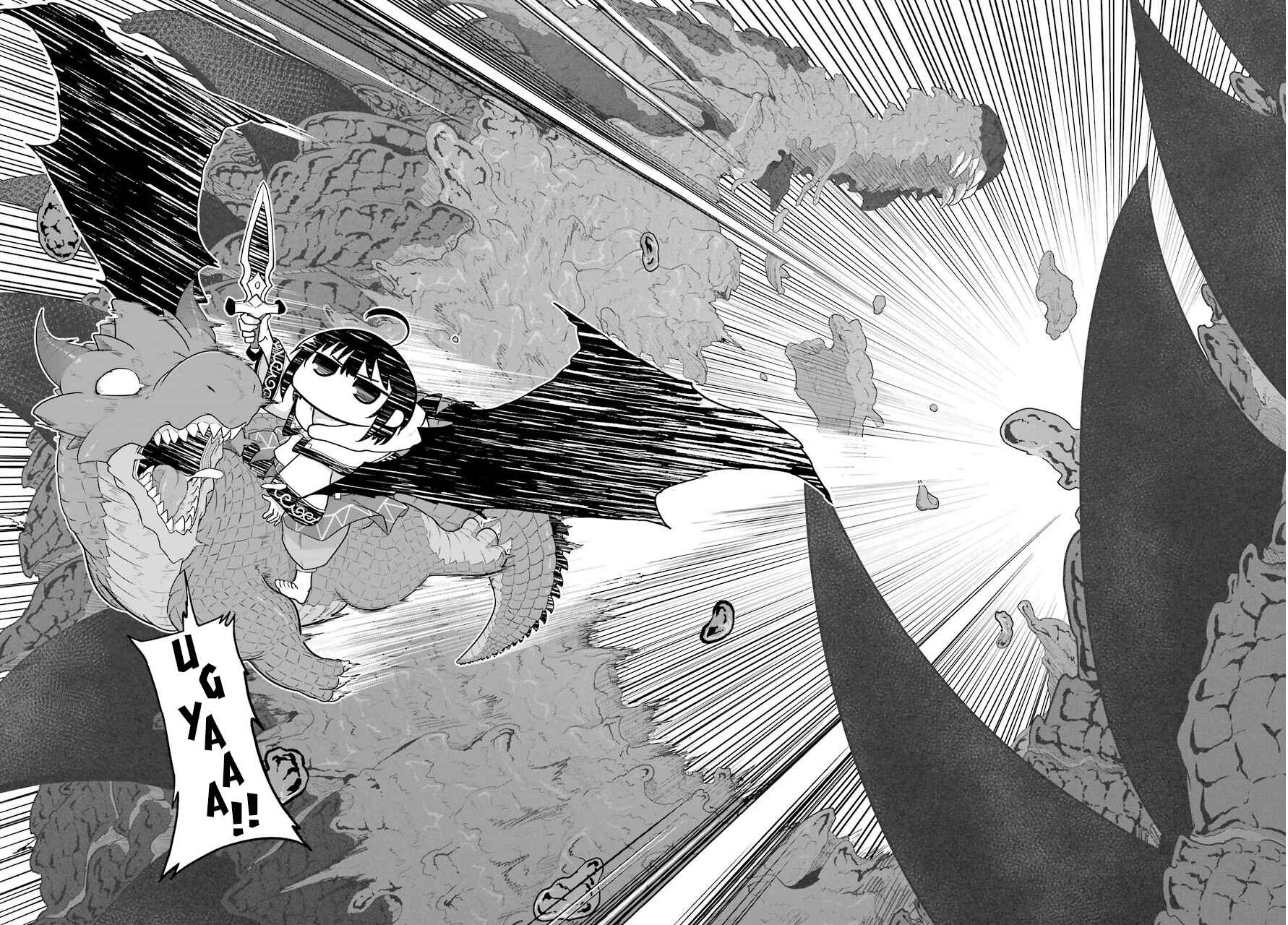Page 22 Chapter 14 Yowai 5000-nen no Soushoku Dragon, Iware naki Jaryuu Nintei: Yada Kono Ikenie, Hito no Hanashi wo Kiite Kurenai