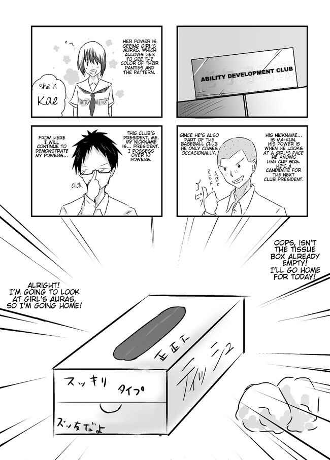 Page 1 Chapter 3 The Correct Way of Using Psychic Abilities