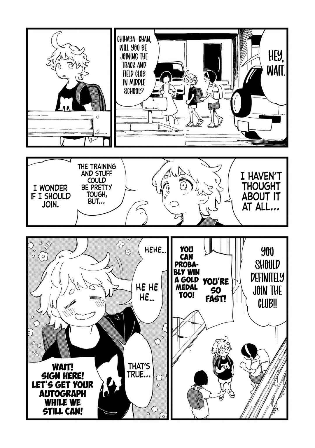 Page 8 Chapter 1 Chihaya Re:Start!