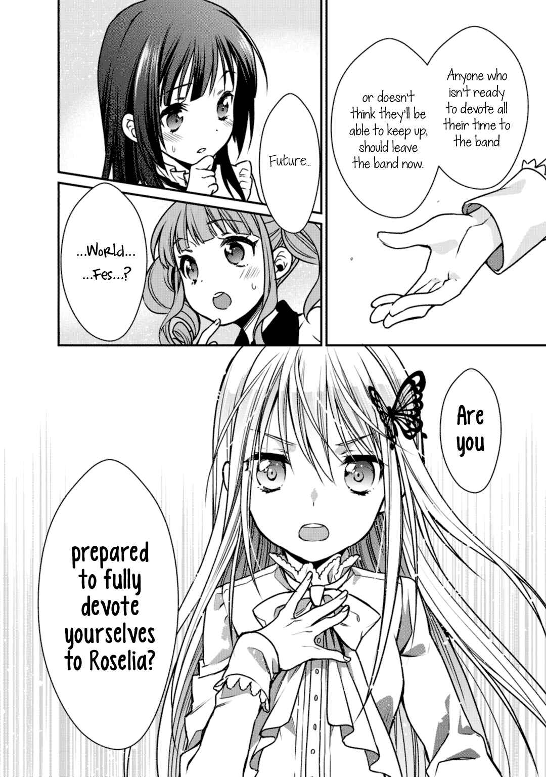 Page 24 Chapter 5 BanG Dream! Girls Band Party! Roselia Stage
