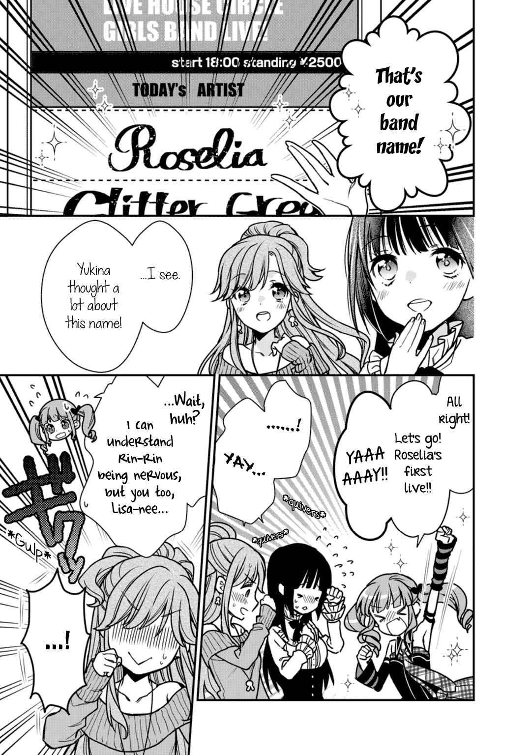 Page 7 Chapter 5 BanG Dream! Girls Band Party! Roselia Stage