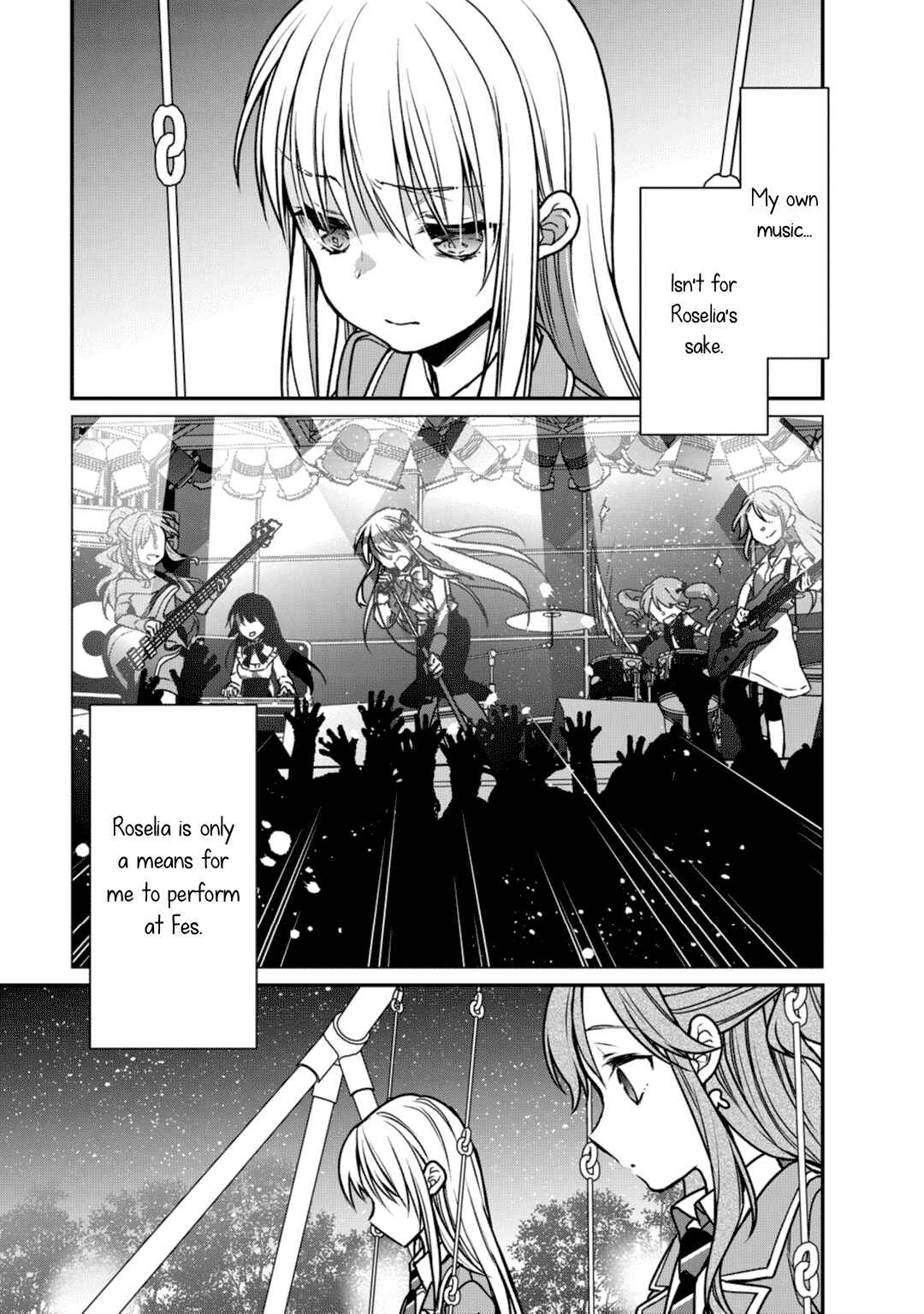 Page 9 Chapter 7 BanG Dream! Girls Band Party! Roselia Stage