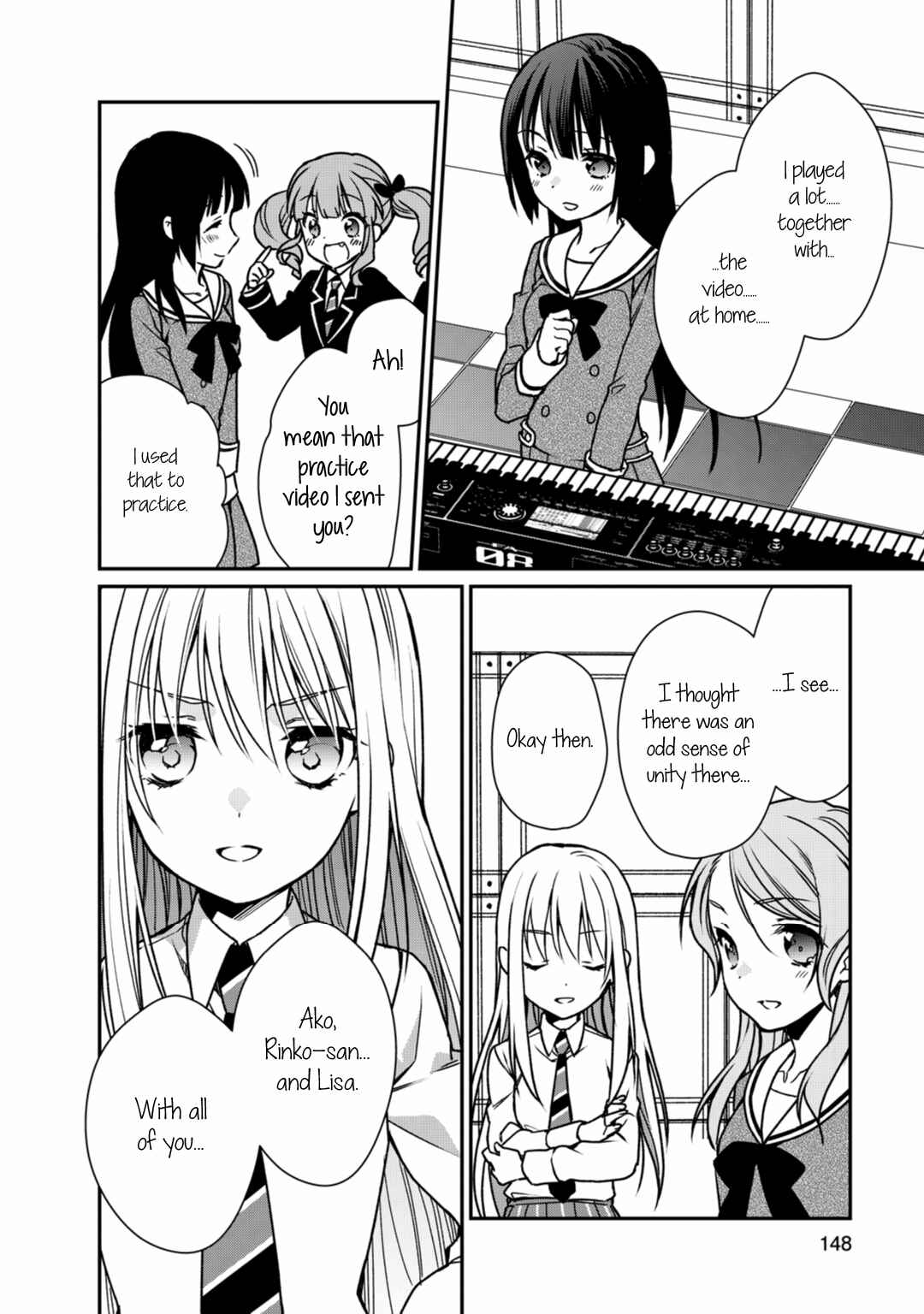 Page 18 Chapter 4 BanG Dream! Girls Band Party! Roselia Stage