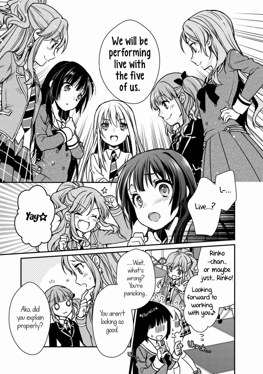 Page 19 Chapter 4 BanG Dream! Girls Band Party! Roselia Stage