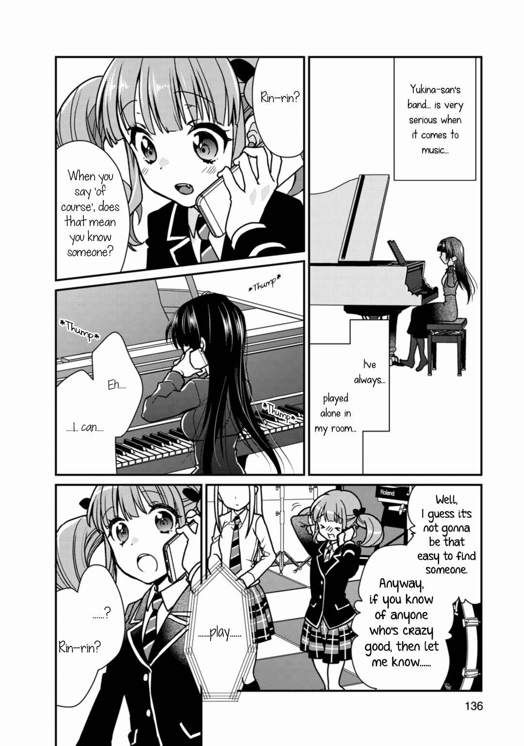 Page 6 Chapter 4 BanG Dream! Girls Band Party! Roselia Stage