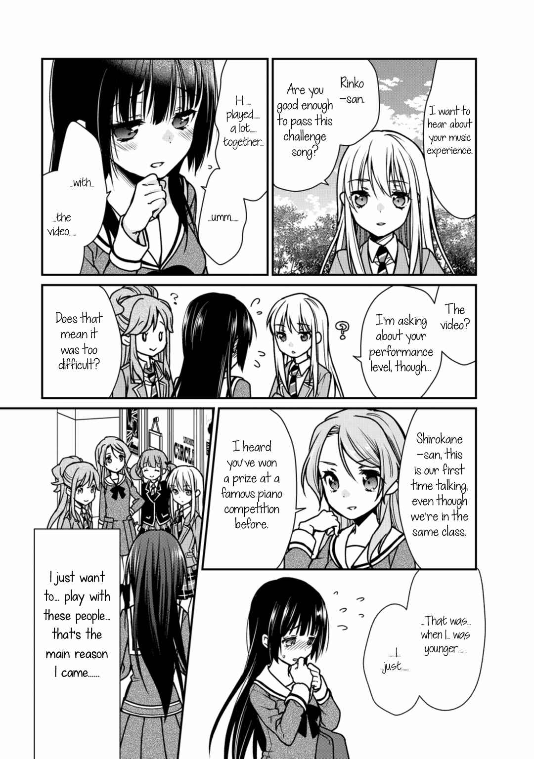 Page 9 Chapter 4 BanG Dream! Girls Band Party! Roselia Stage
