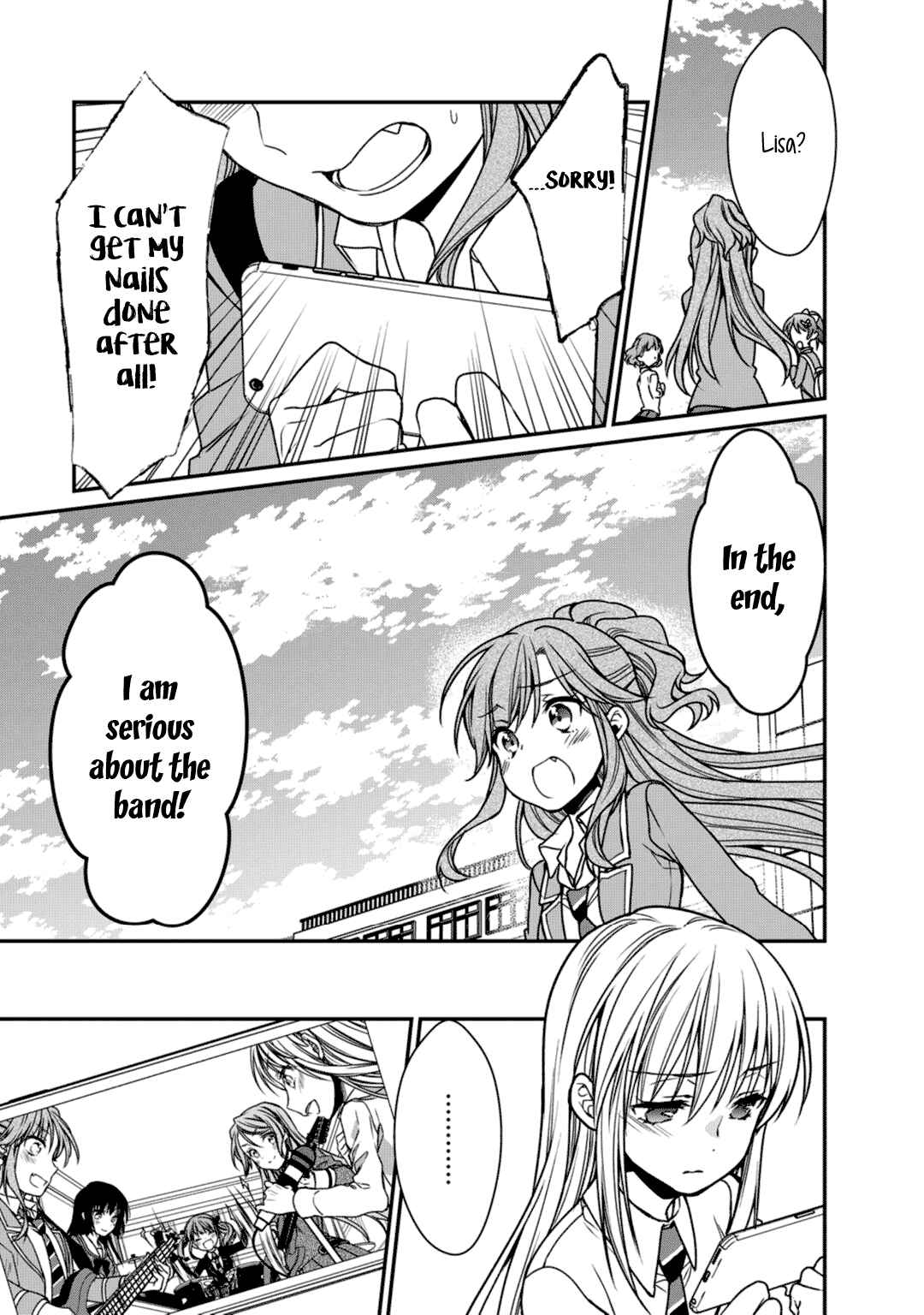 Page 13 Chapter 9 BanG Dream! Girls Band Party! Roselia Stage