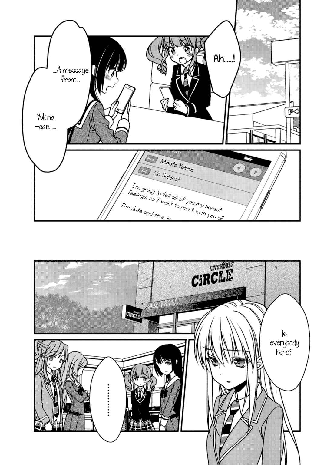Page 14 Chapter 9 BanG Dream! Girls Band Party! Roselia Stage