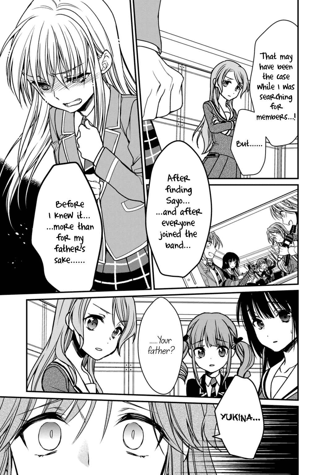 Page 19 Chapter 9 BanG Dream! Girls Band Party! Roselia Stage