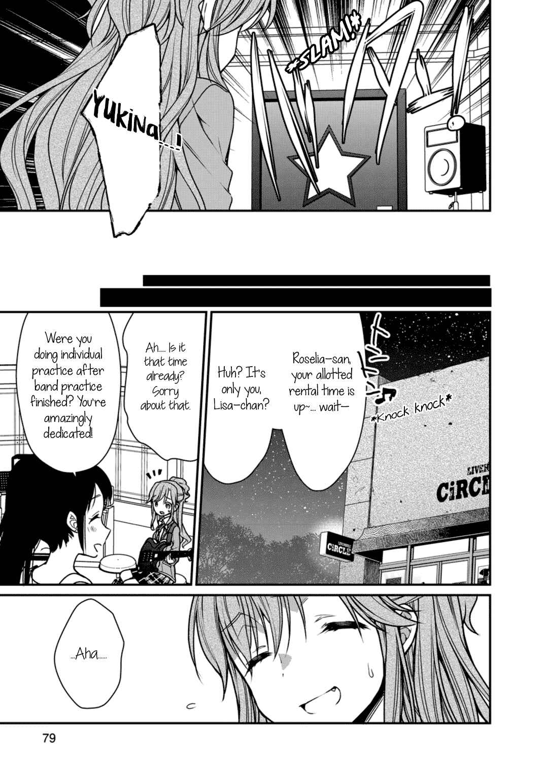Page 13 Chapter 8 BanG Dream! Girls Band Party! Roselia Stage