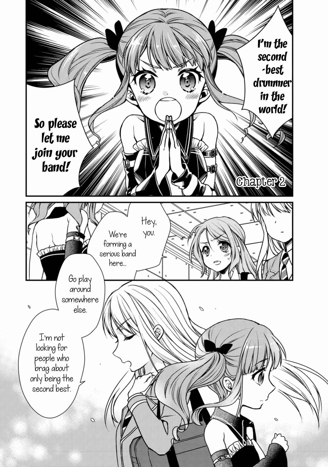 Page 1 Chapter 2 BanG Dream! Girls Band Party! Roselia Stage