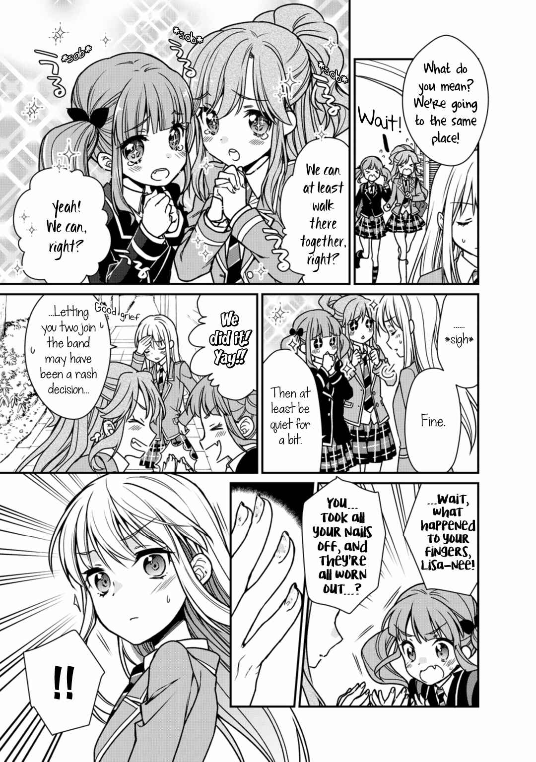 Page 11 Chapter 3 BanG Dream! Girls Band Party! Roselia Stage