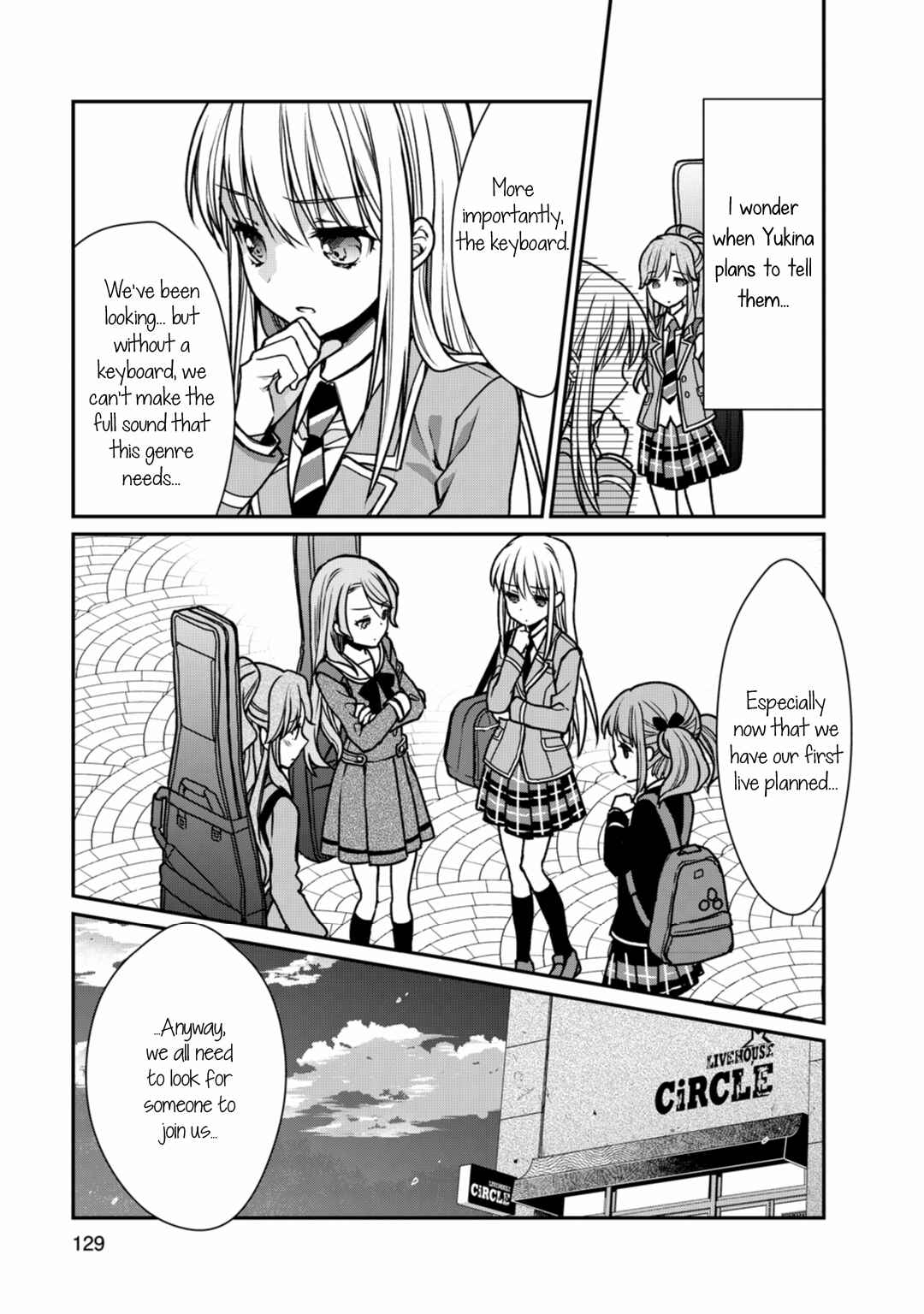 Page 29 Chapter 3 BanG Dream! Girls Band Party! Roselia Stage