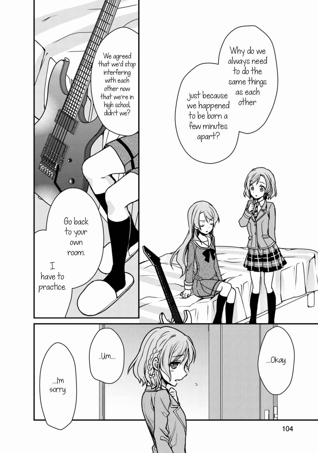 Page 4 Chapter 3 BanG Dream! Girls Band Party! Roselia Stage
