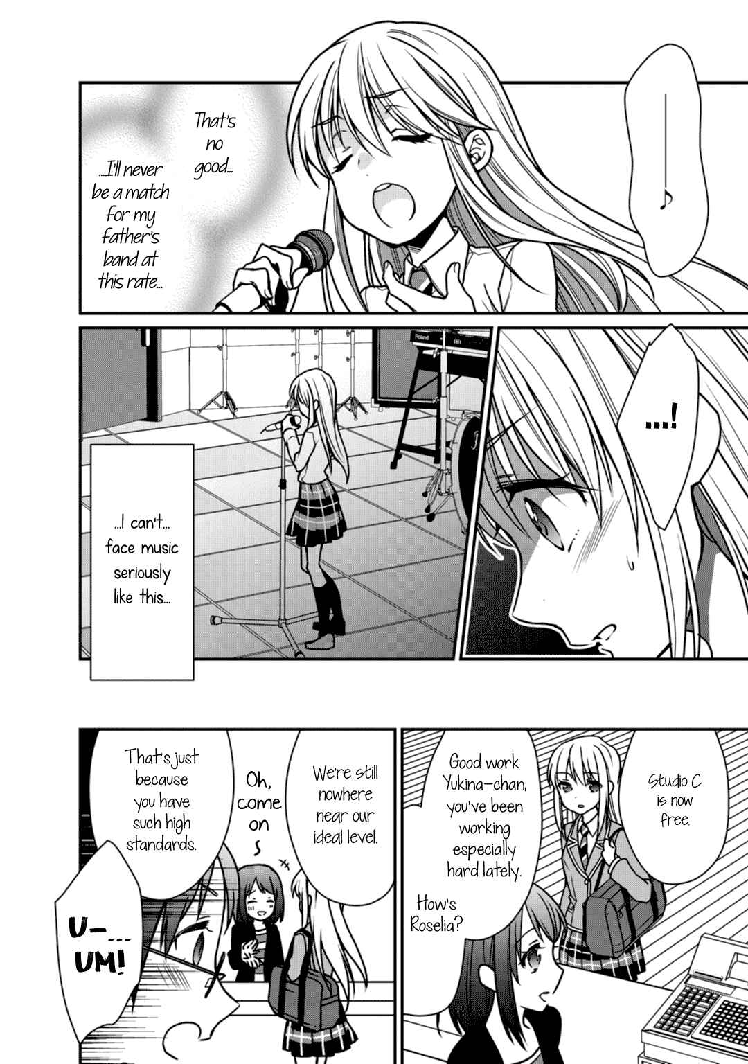 Page 29 Chapter 6 BanG Dream! Girls Band Party! Roselia Stage