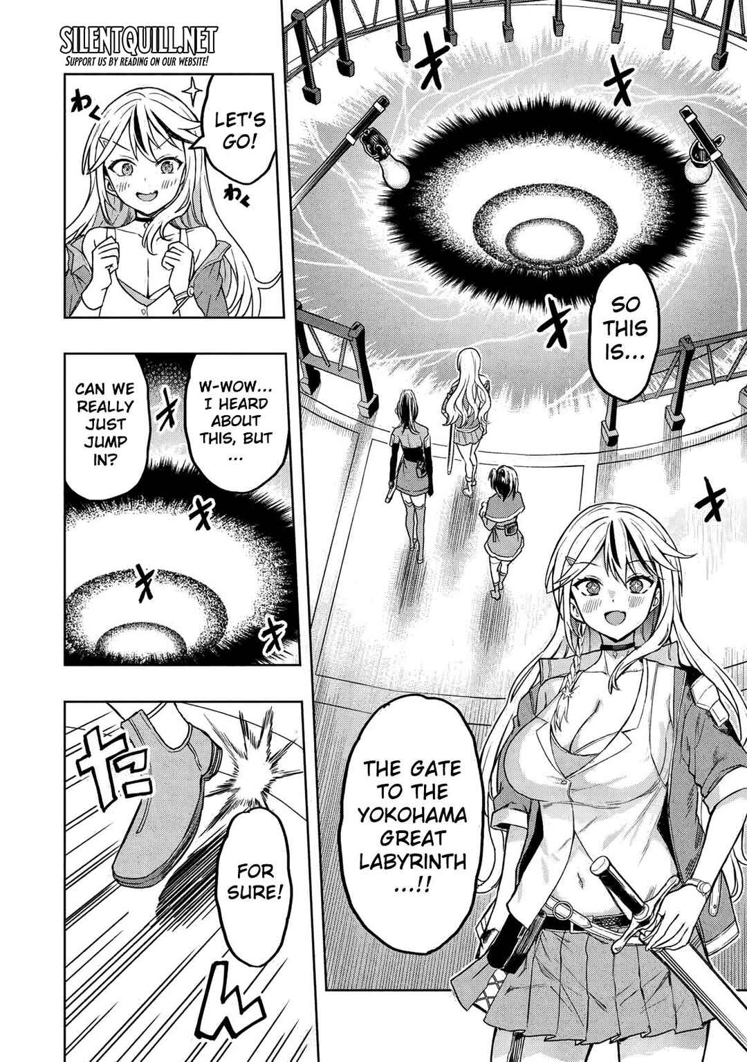Page 14 Chapter 1 Gal to Dungeon to Shuukai Okure no Tansaku Eiyuutan ~Moto Legend Ima wa Wakeari tei Rank Tansakushana Ore ga, S-Kyuu Gal ni Natsukare Makutte Ikusei wo Makase Sareta~