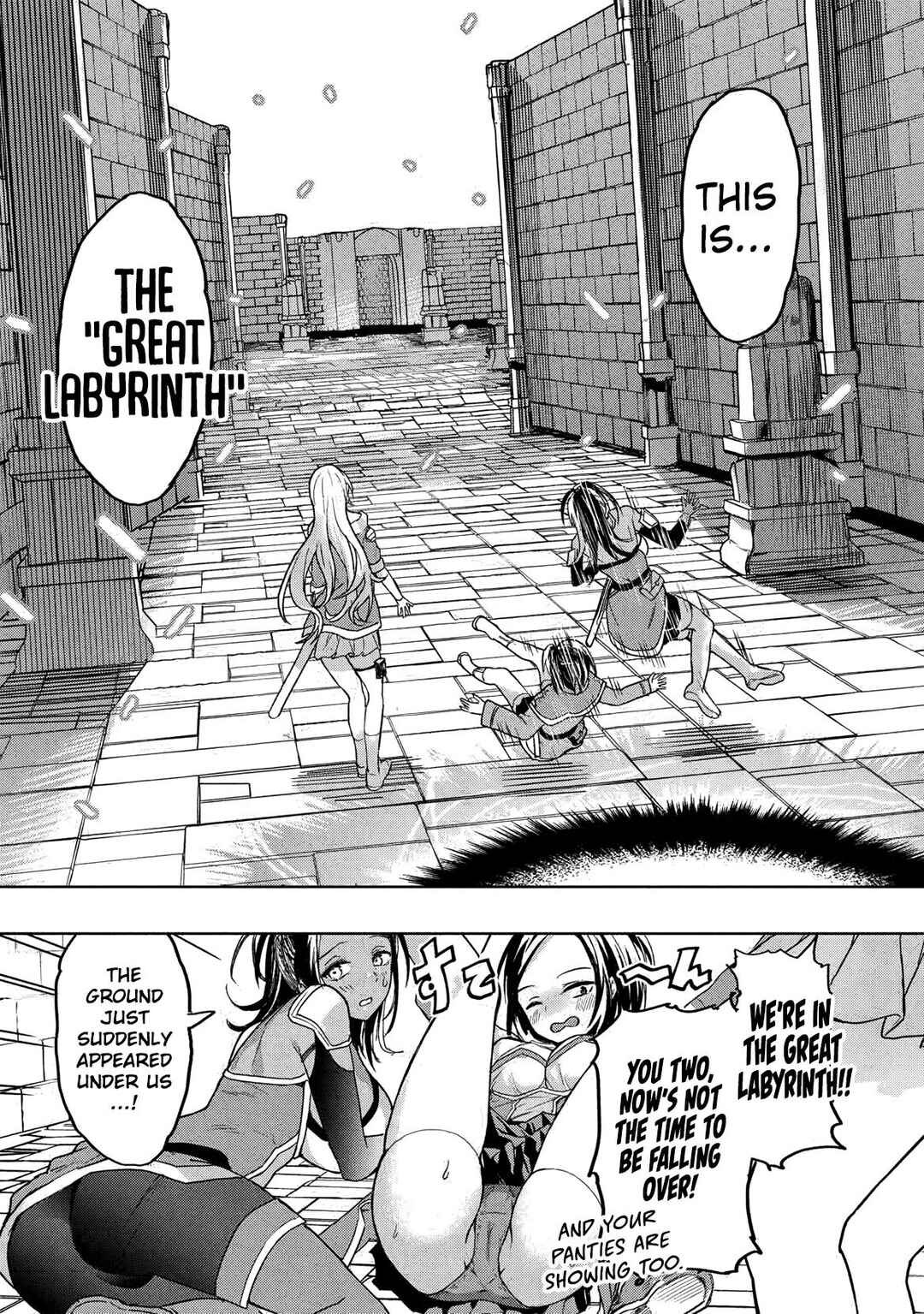 Page 17 Chapter 1 Gal to Dungeon to Shuukai Okure no Tansaku Eiyuutan ~Moto Legend Ima wa Wakeari tei Rank Tansakushana Ore ga, S-Kyuu Gal ni Natsukare Makutte Ikusei wo Makase Sareta~