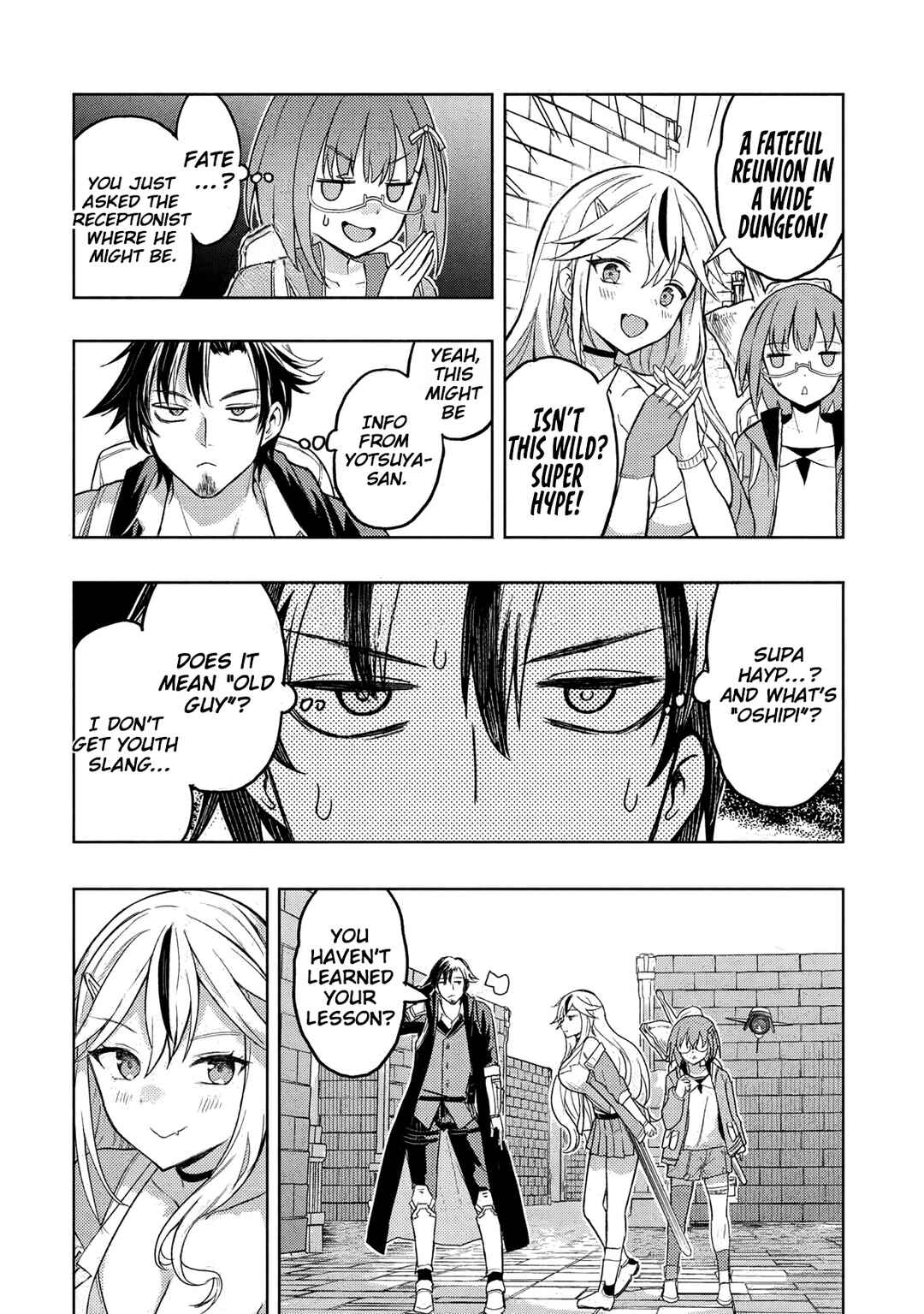 Page 10 Chapter 3 Gal to Dungeon to Shuukai Okure no Tansaku Eiyuutan ~Moto Legend Ima wa Wakeari tei Rank Tansakushana Ore ga, S-Kyuu Gal ni Natsukare Makutte Ikusei wo Makase Sareta~
