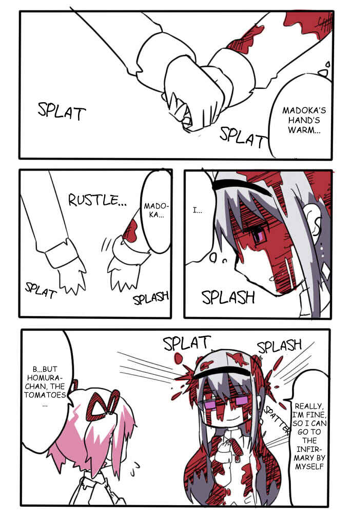 Page 4 Chapter Unknown_d6bf Mahou Shoujo Madoka★Magica - Homura-chan Tomato (Doujinshi)