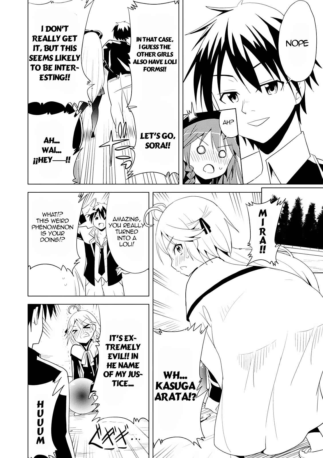 Page 5 Chapter 12 Trinity Seven - 7-nin no Mahoutsukai Comic Anthology