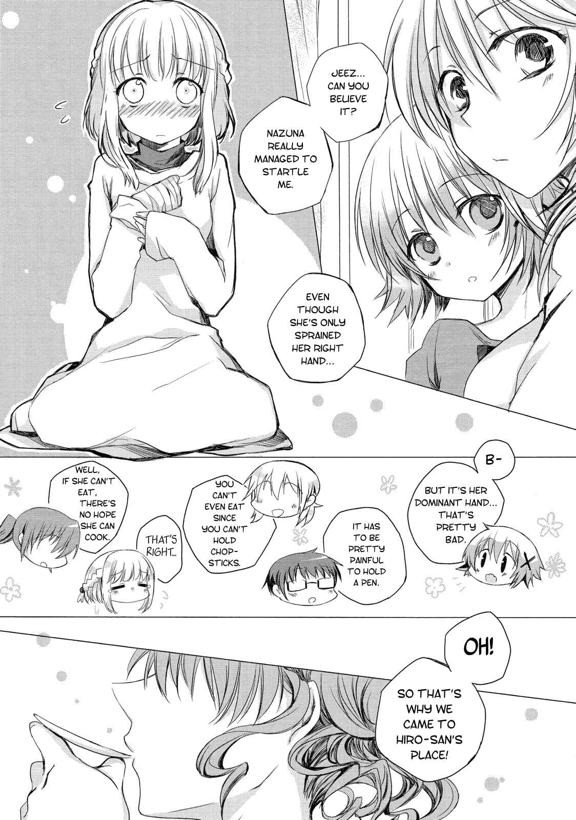 Page 3 Chapter 11 Hidamari Sketch Story Anthology Comic