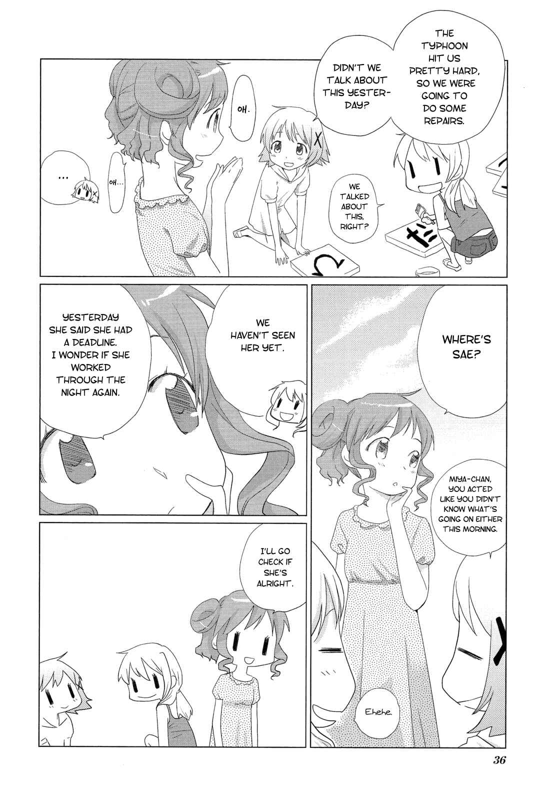 Page 2 Chapter 4 Hidamari Sketch Story Anthology Comic