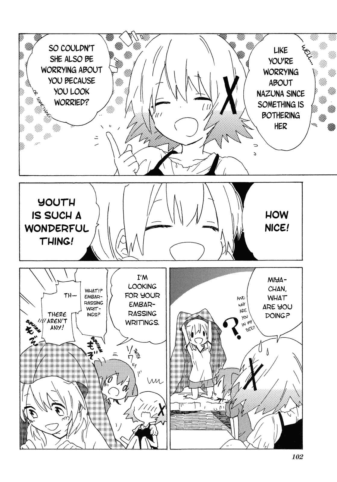 Page 4 Chapter 12 Hidamari Sketch Story Anthology Comic