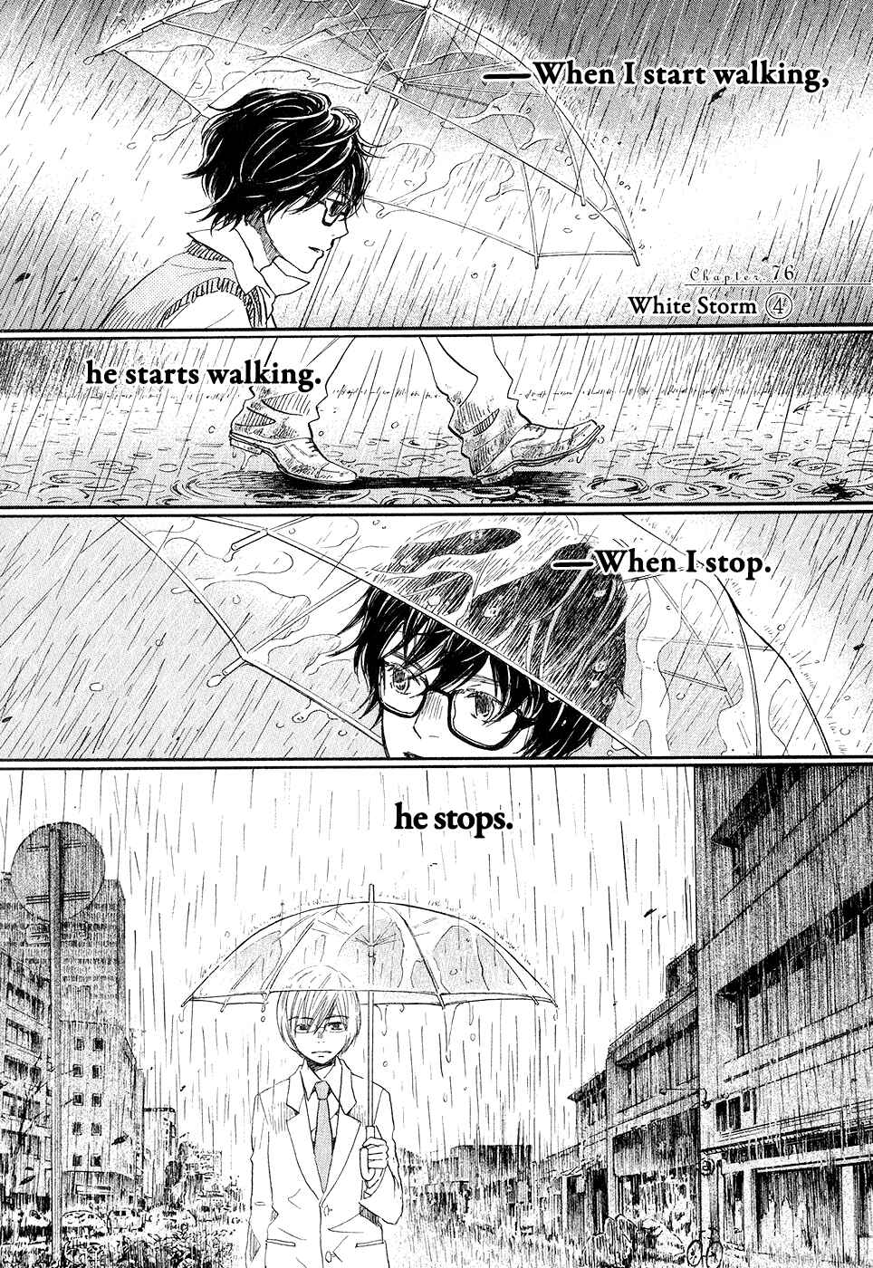 Page 1 Chapter 76 March Comes in Like a Lion