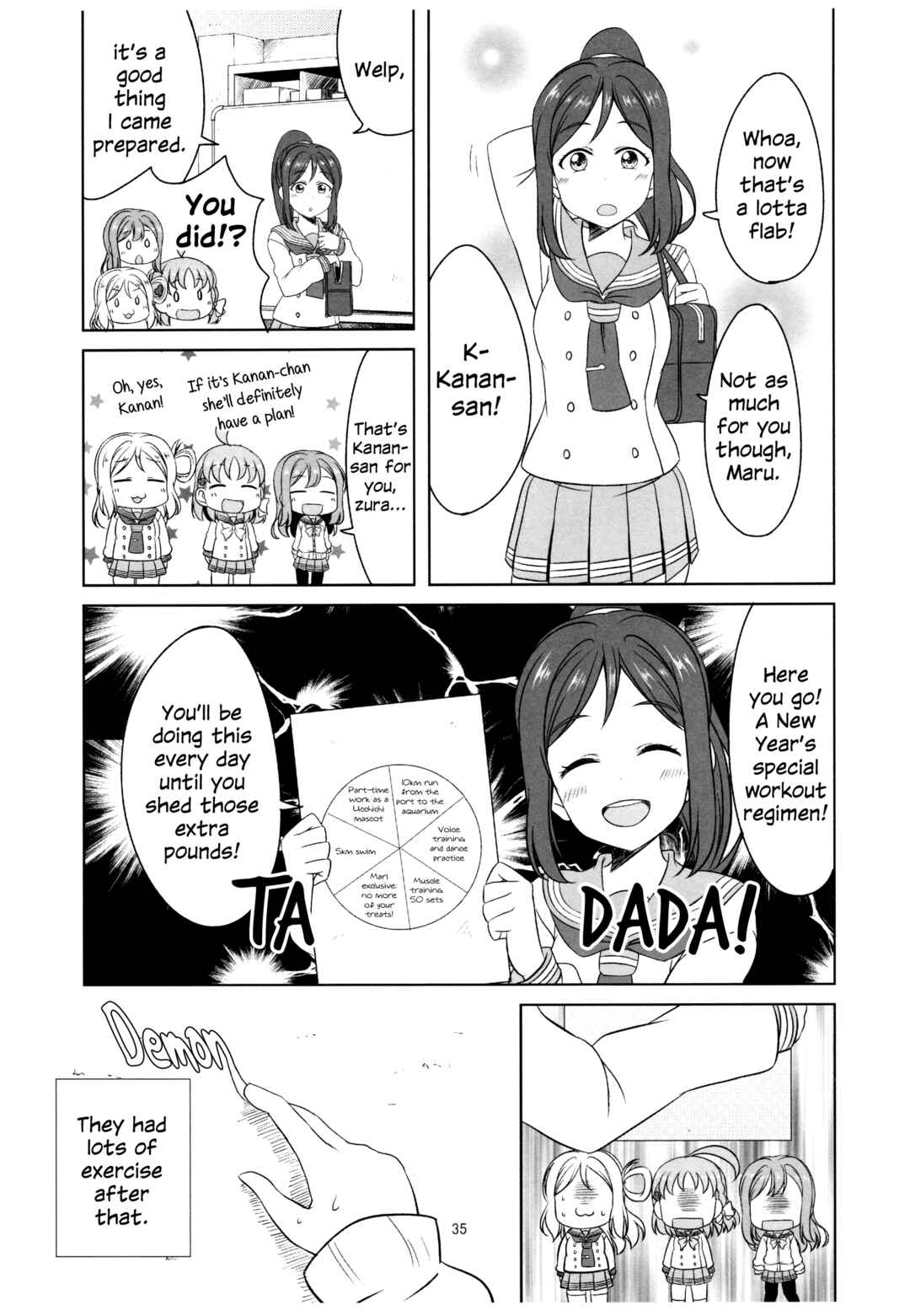 Page 8 Chapter 2 Love Live! Sunshine!! - Sunshine Fanbook Digest (Doujinshi)