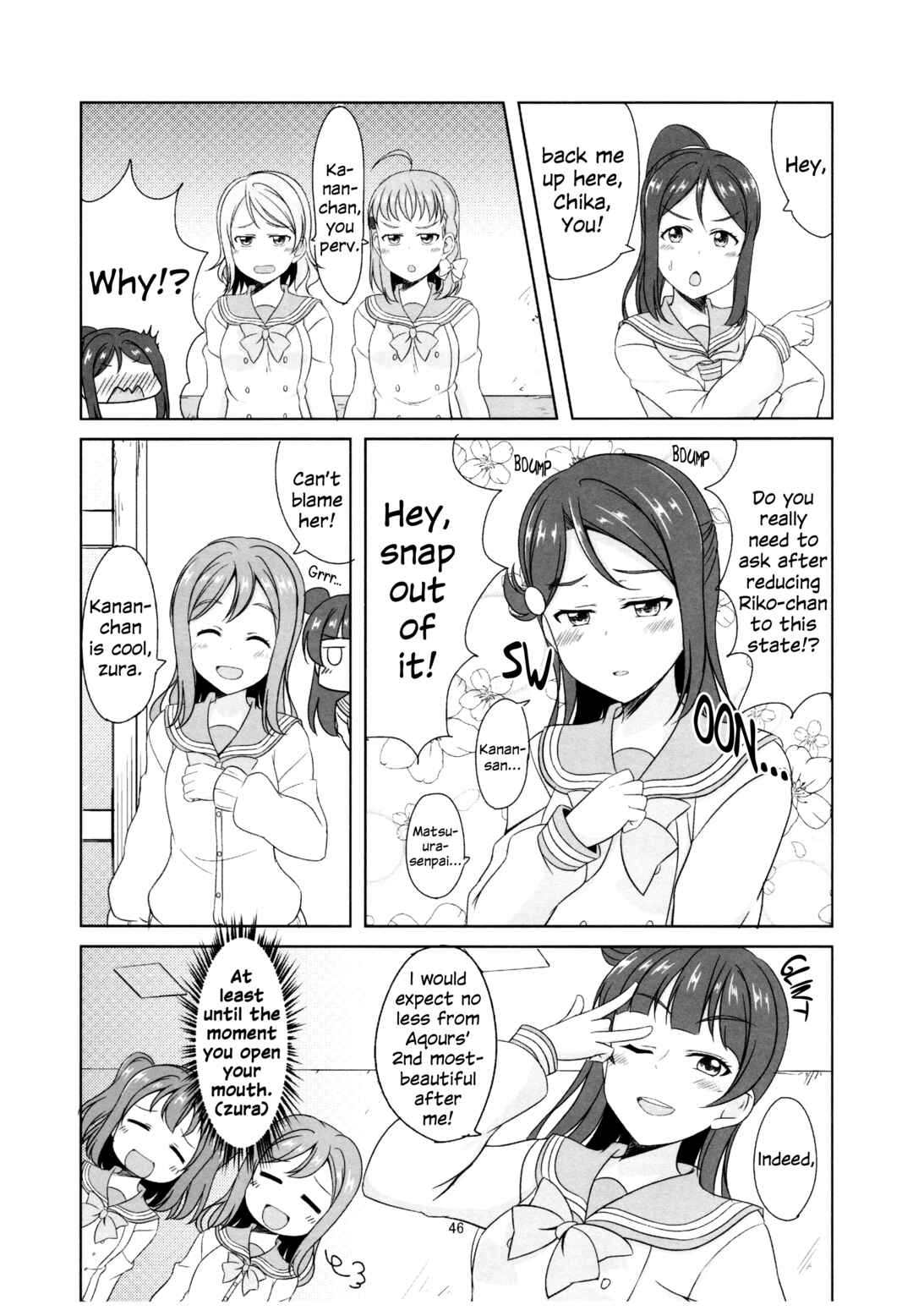 Page 11 Chapter 3 Love Live! Sunshine!! - Sunshine Fanbook Digest (Doujinshi)