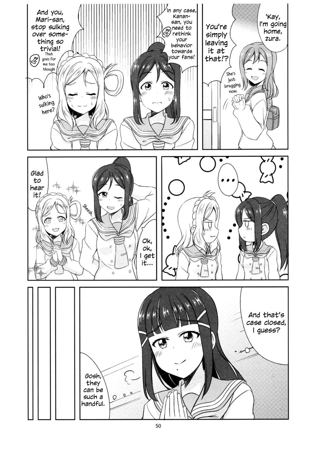 Page 15 Chapter 3 Love Live! Sunshine!! - Sunshine Fanbook Digest (Doujinshi)