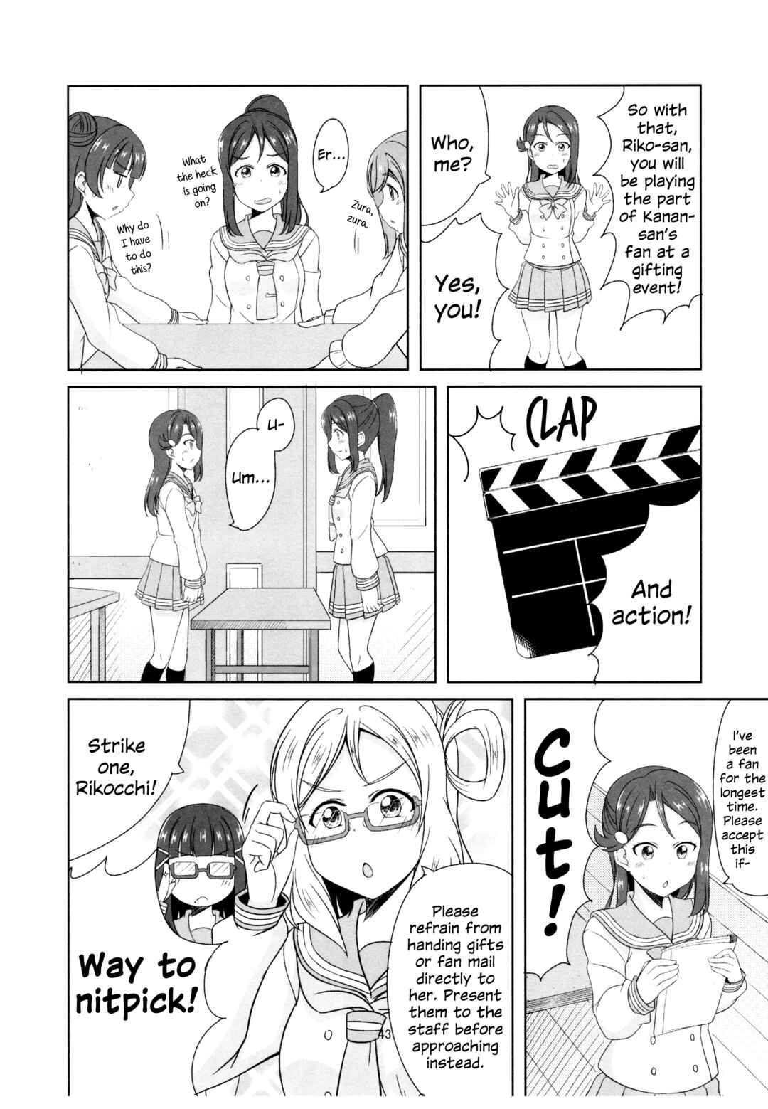 Page 8 Chapter 3 Love Live! Sunshine!! - Sunshine Fanbook Digest (Doujinshi)
