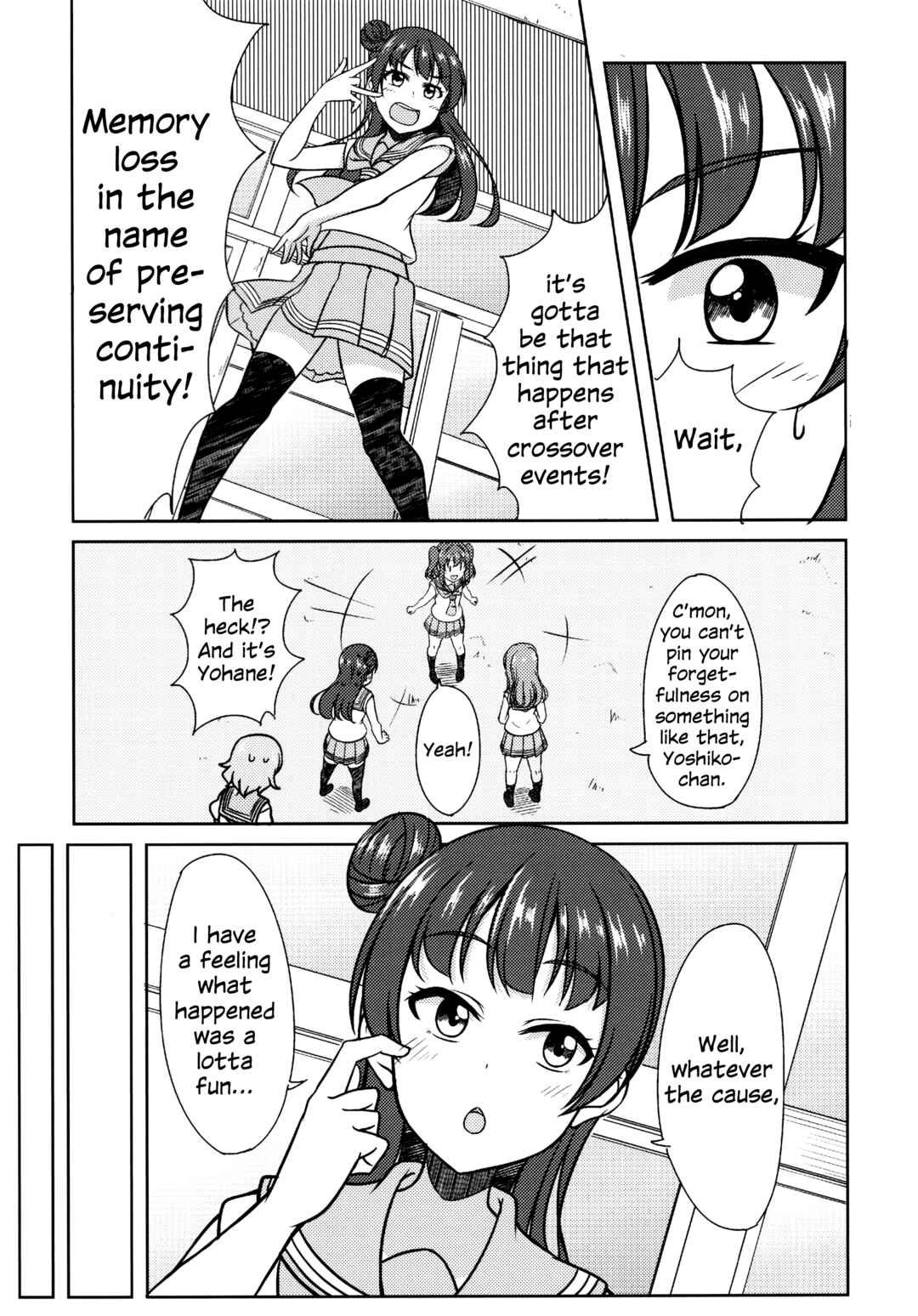 Page 12 Chapter 9 Love Live! Sunshine!! - Sunshine Fanbook Digest (Doujinshi)