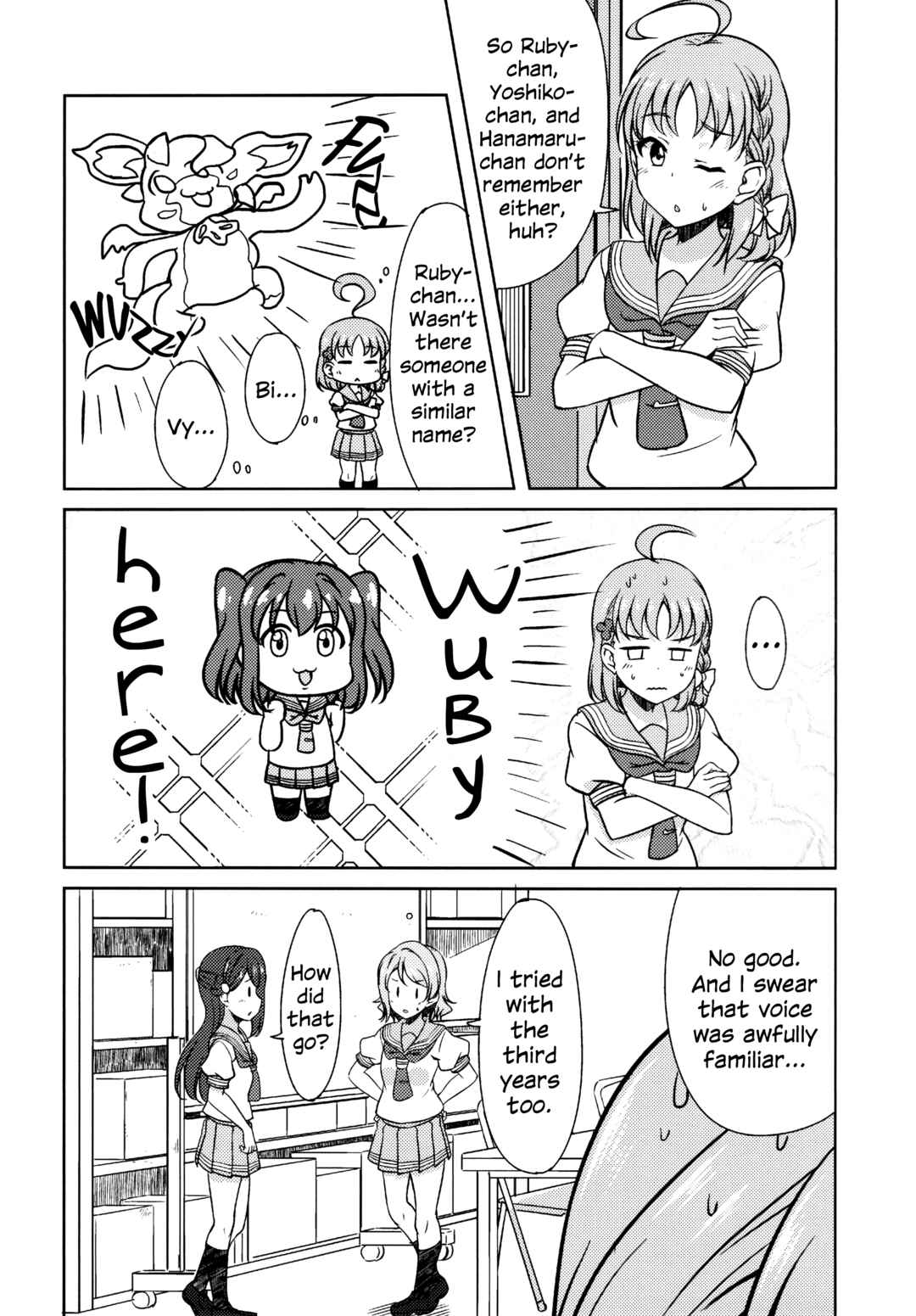 Page 13 Chapter 9 Love Live! Sunshine!! - Sunshine Fanbook Digest (Doujinshi)