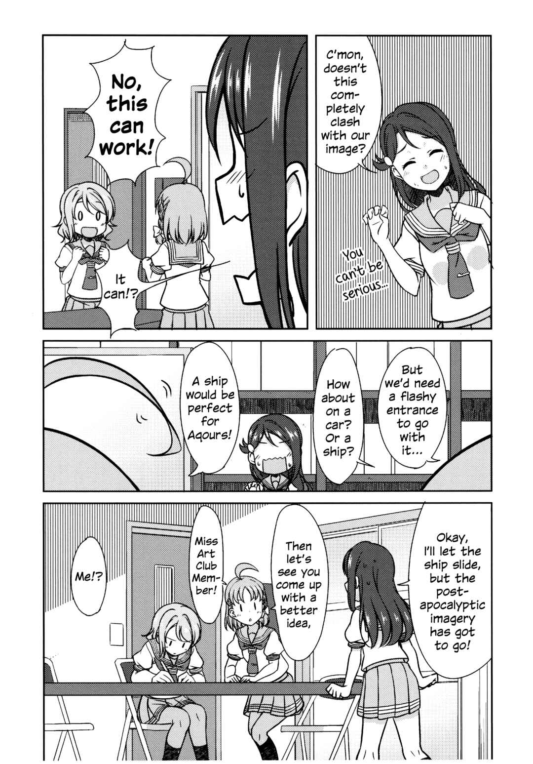 Page 8 Chapter 9 Love Live! Sunshine!! - Sunshine Fanbook Digest (Doujinshi)