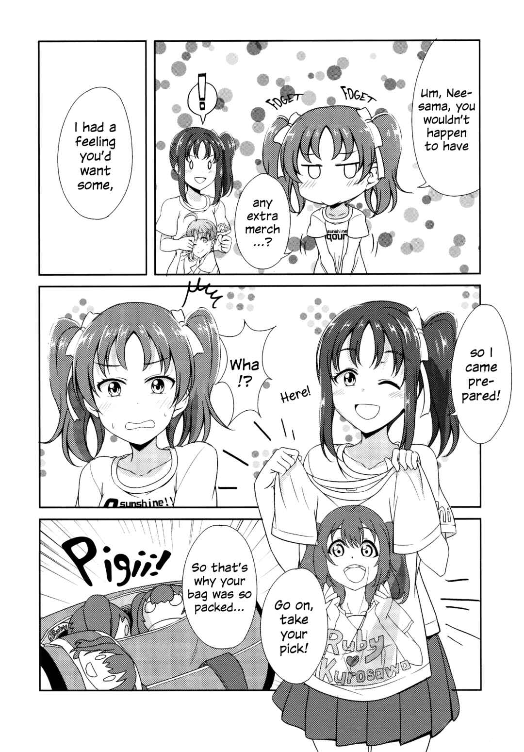 Page 19 Chapter 7 Love Live! Sunshine!! - Sunshine Fanbook Digest (Doujinshi)