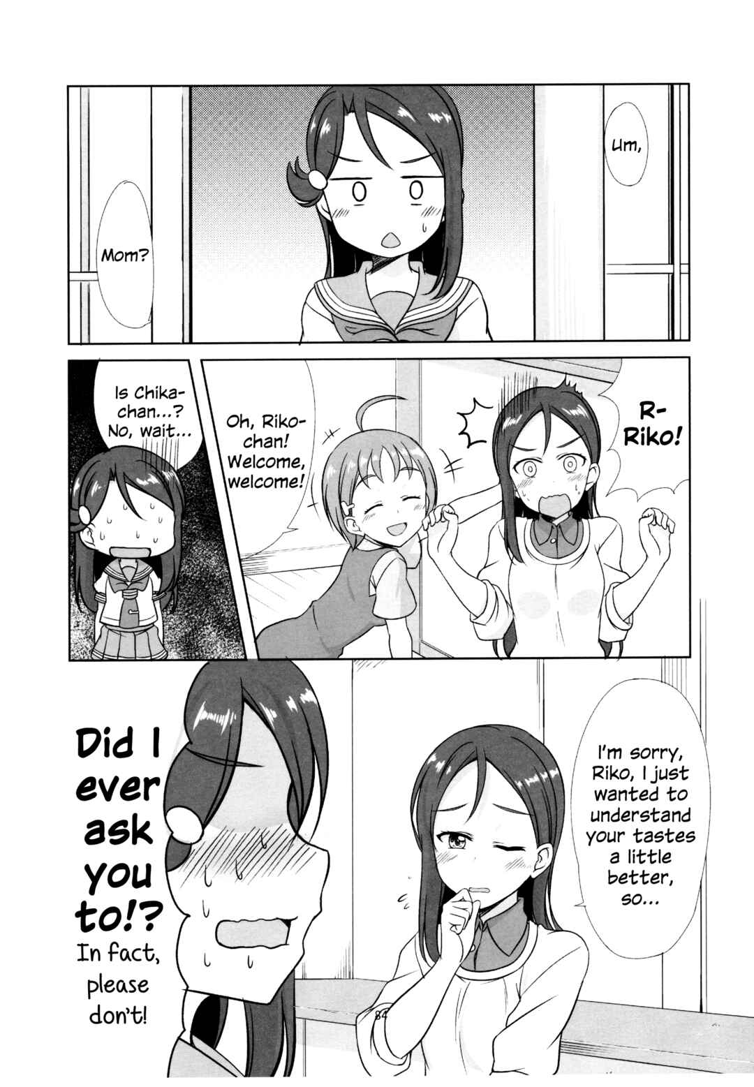 Page 9 Chapter 5 Love Live! Sunshine!! - Sunshine Fanbook Digest (Doujinshi)