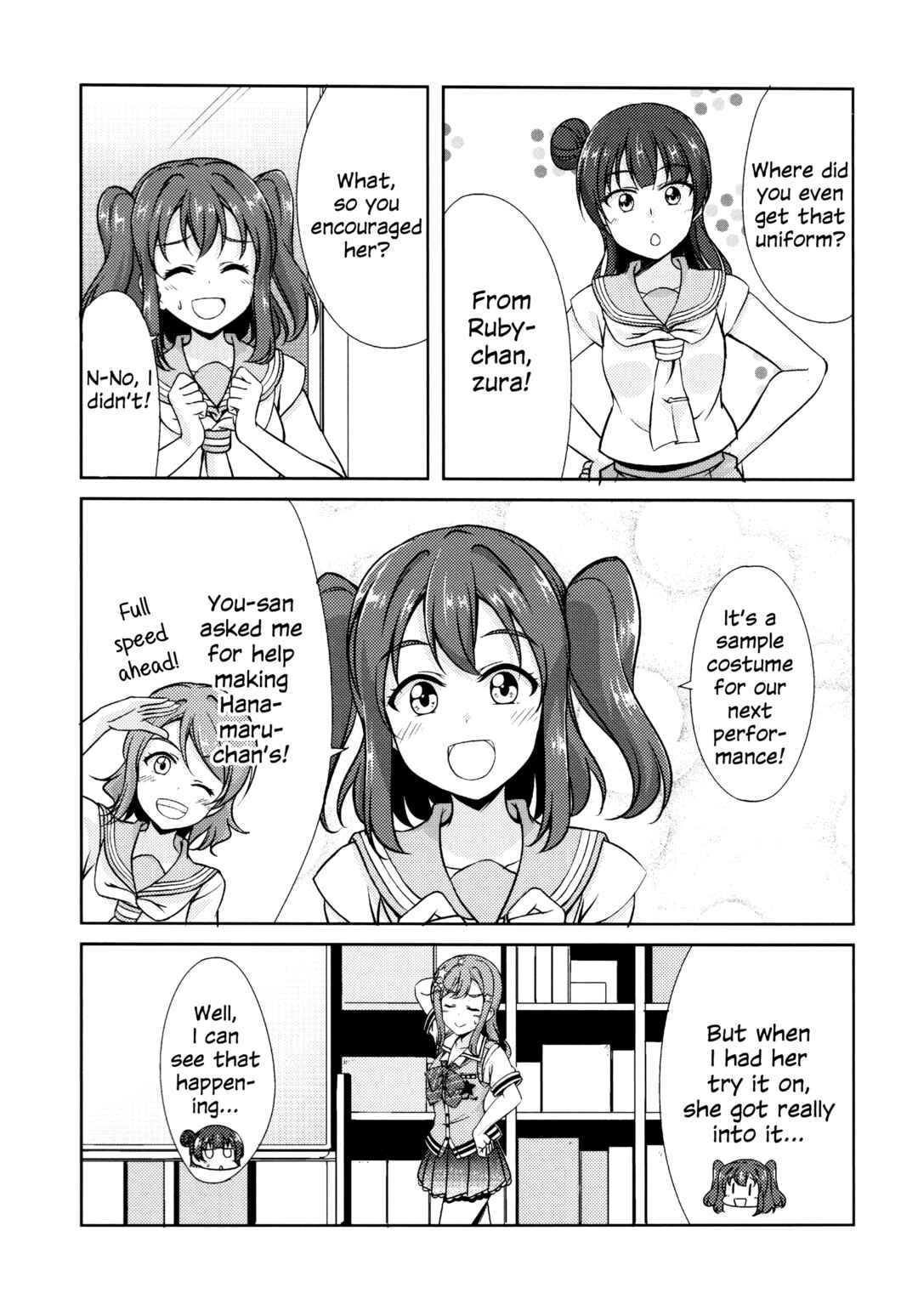 Page 4 Chapter 8 Love Live! Sunshine!! - Sunshine Fanbook Digest (Doujinshi)