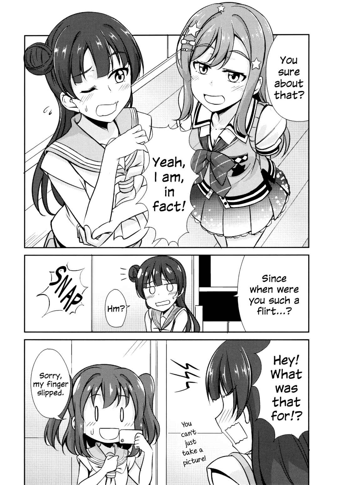 Page 9 Chapter 8 Love Live! Sunshine!! - Sunshine Fanbook Digest (Doujinshi)