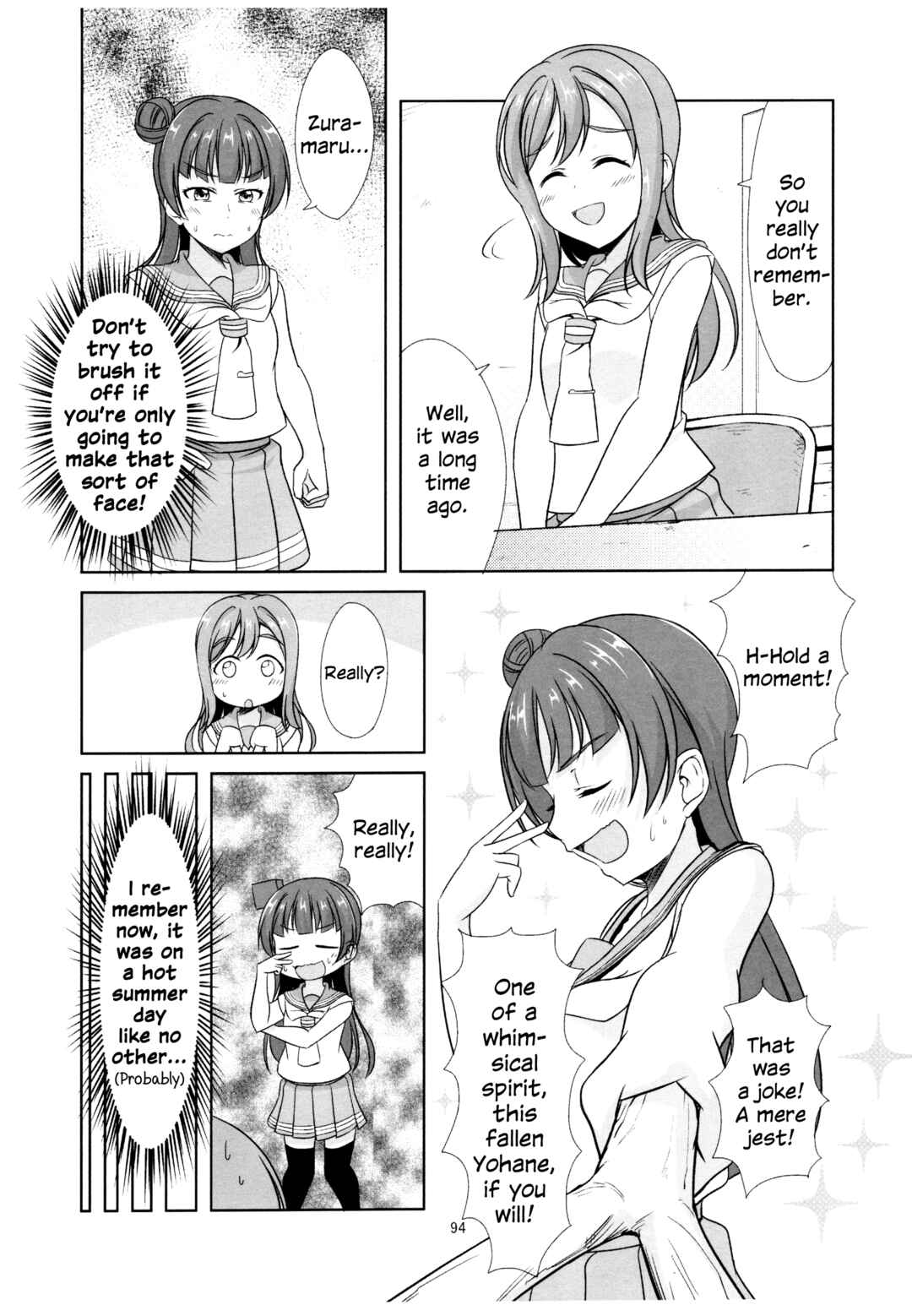 Page 11 Chapter 6 Love Live! Sunshine!! - Sunshine Fanbook Digest (Doujinshi)