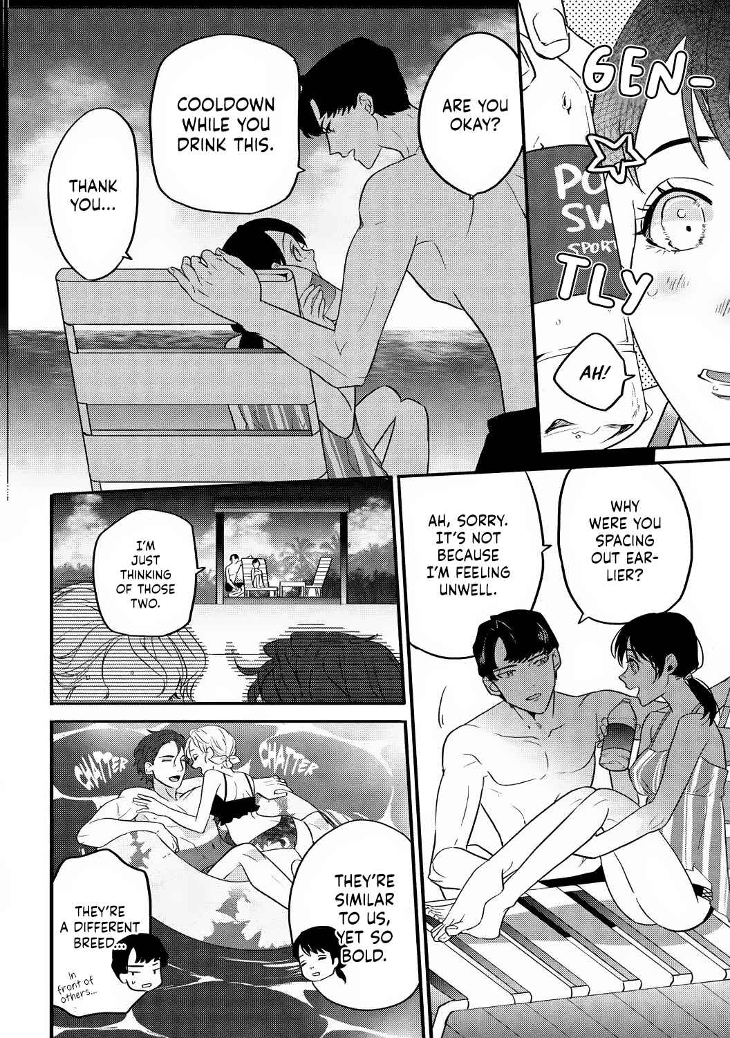 Page 15 Chapter 4 Takasaki-kun wa Kyuuai Chuudoku Saigo no koi wa Amaku Torokete